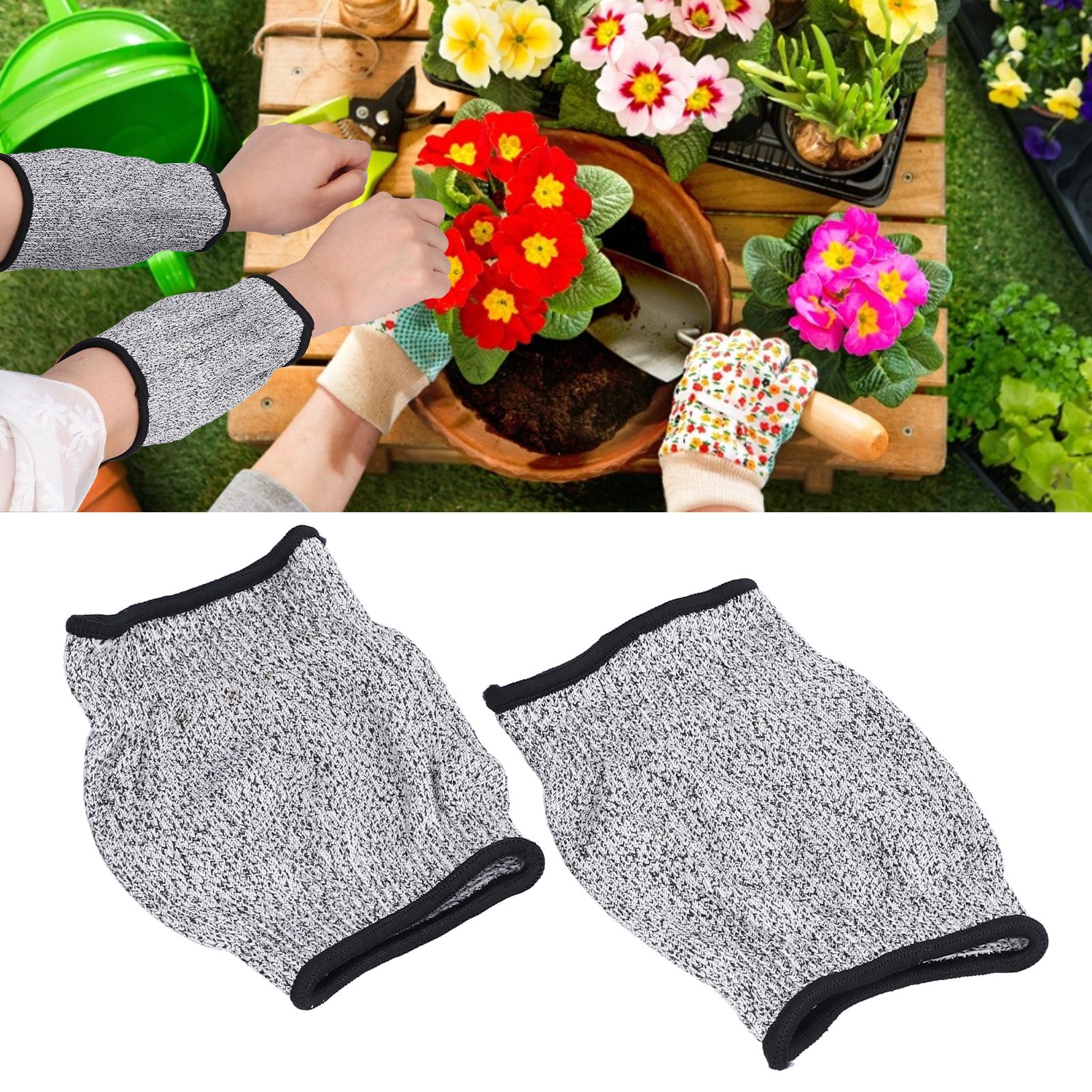 2Pcs Cut Proof Sleeves Durable HPPE Material Comfortable Wear Protective Armguard view 12