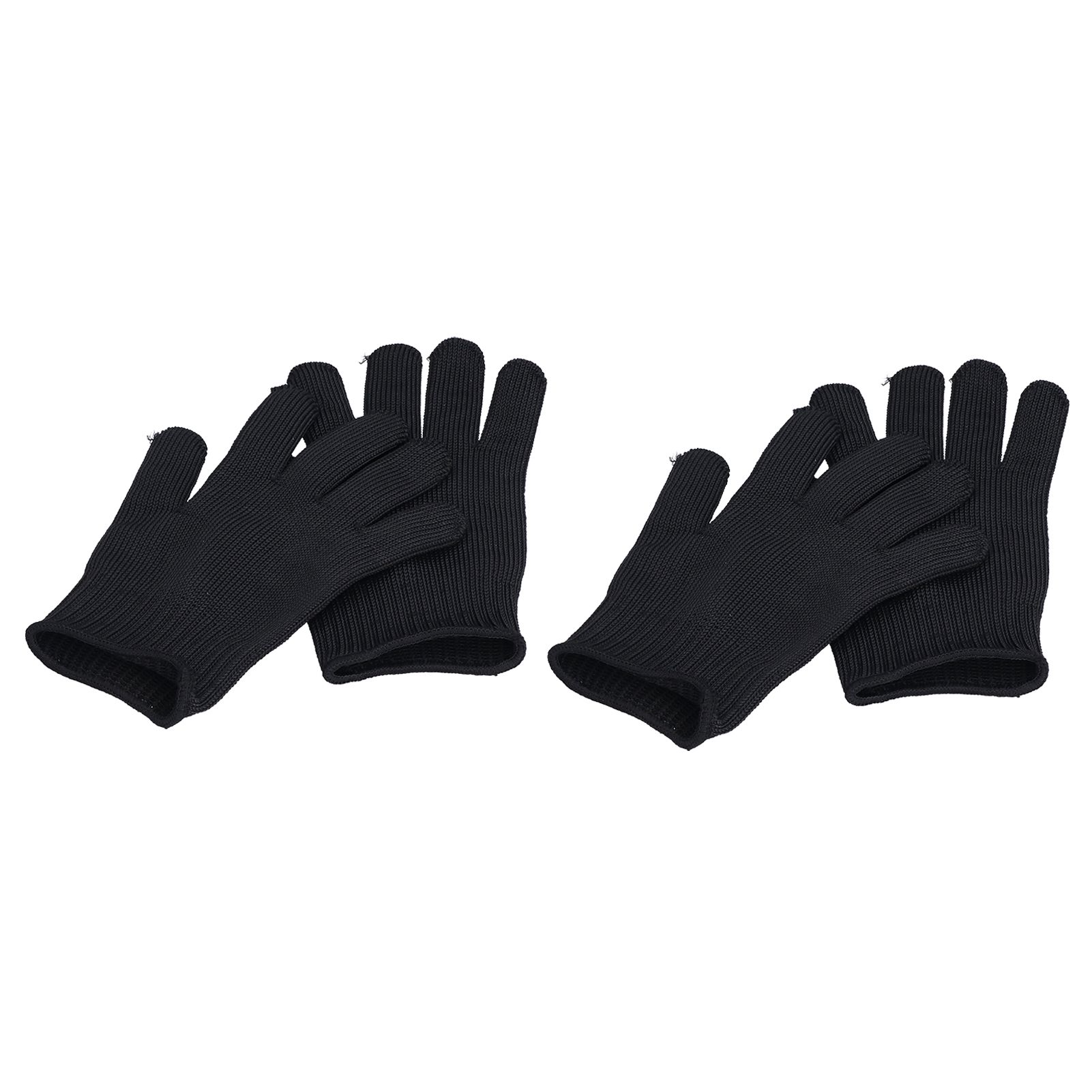 2 Pairs Cut Resistant Gloves Level 5 Protection Scratch Proof Steel Wire view 2