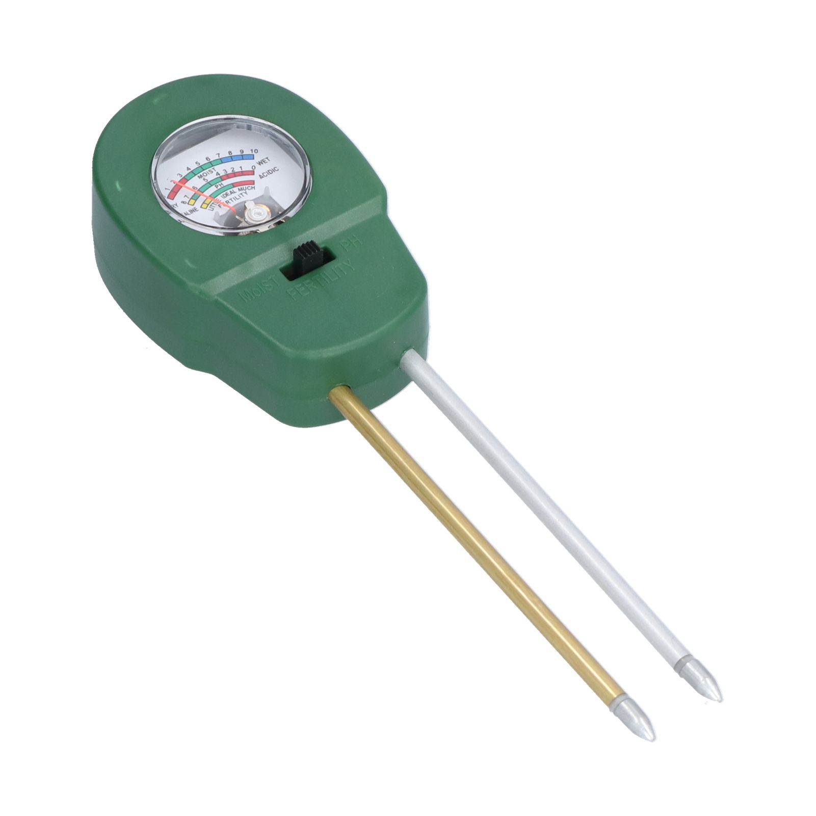 3 In 1 Soil Moisture Meter 2 Needles Adjustable PH Value Fertility Soil Test view 5