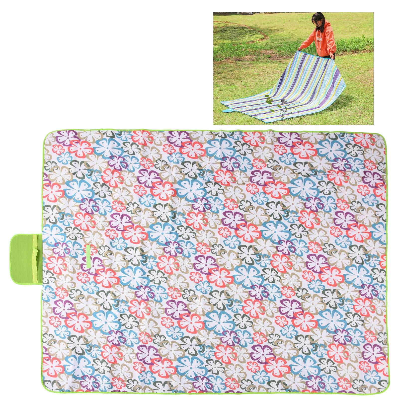 145/200 Picnic Blanket Outdoor Blanket with Large Size Waterproof Sandproof view 11