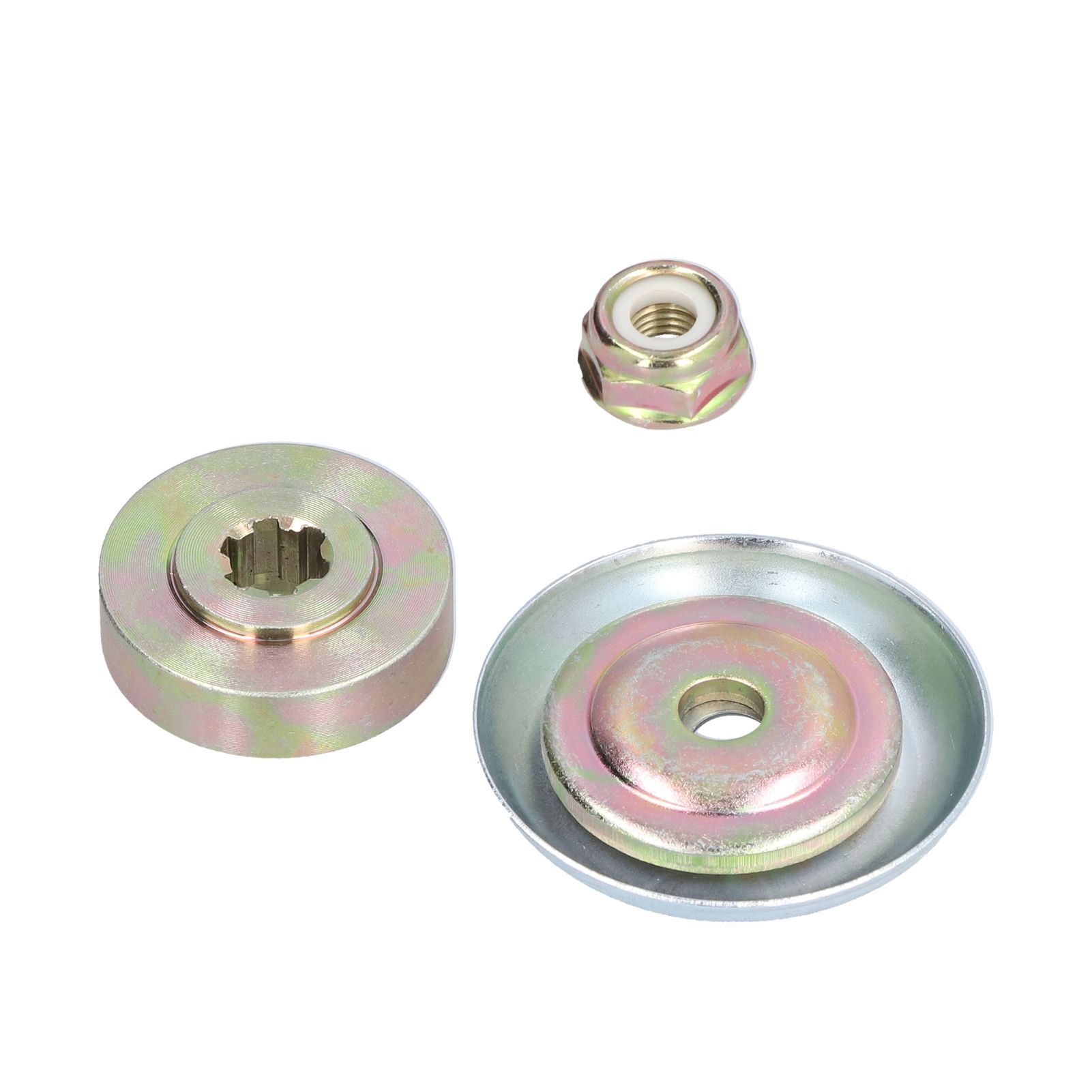 Thrust Plate Guard Washer Thrust Washer Rider Plate Lock Nut Trimmer Head view 3