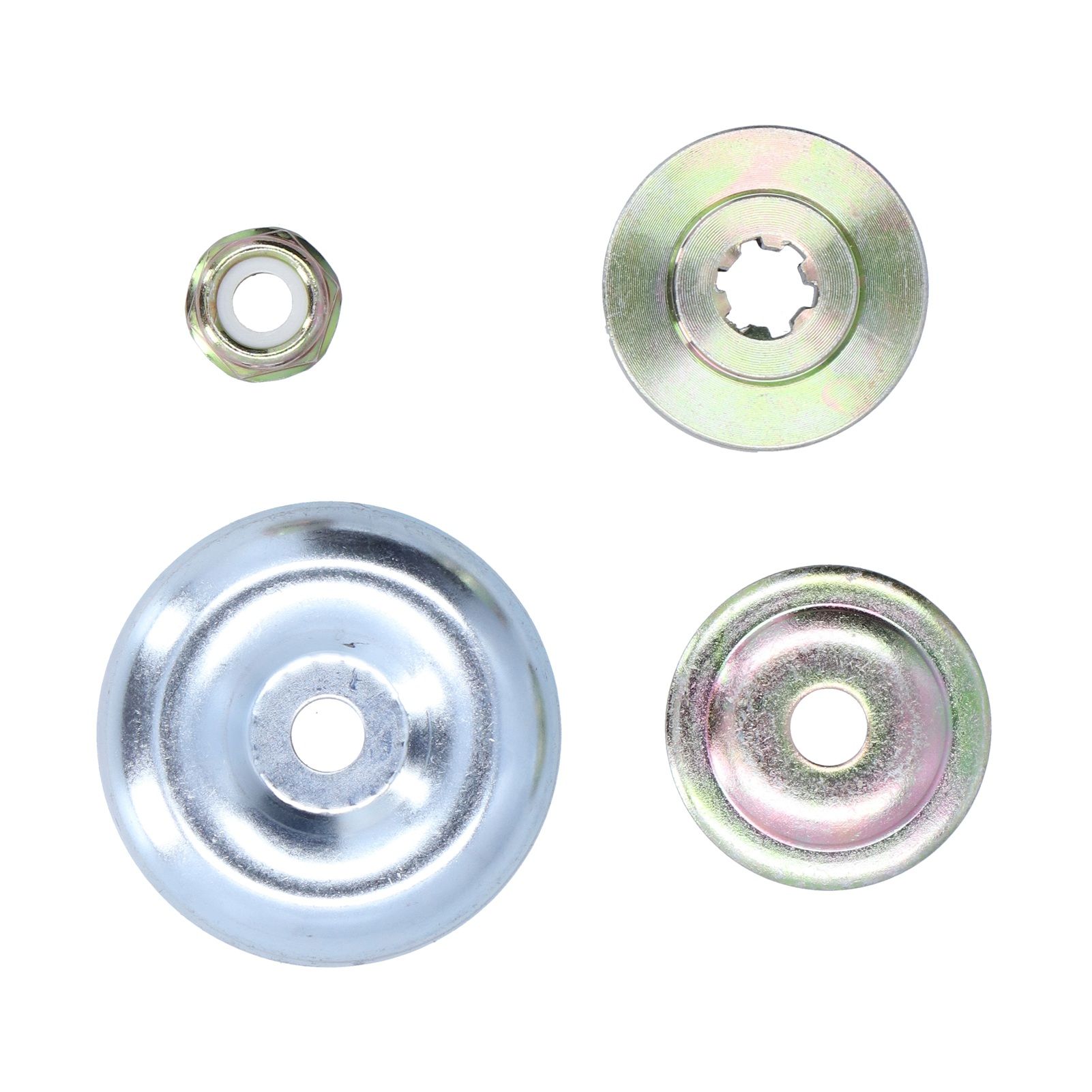 Thrust Plate Guard Washer Thrust Washer Rider Plate Lock Nut Trimmer Head view 4