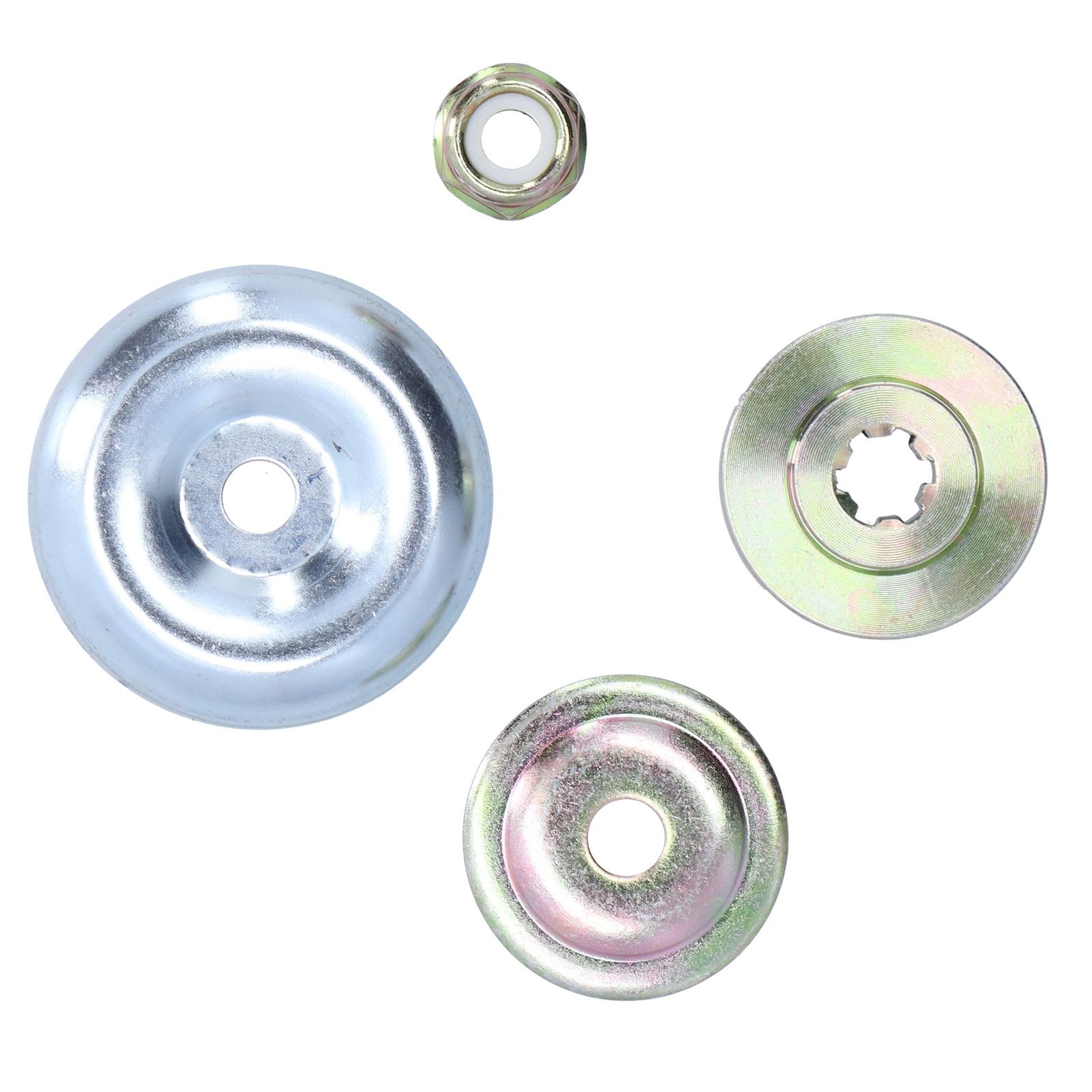 Thrust Plate Guard Washer Thrust Washer Rider Plate Lock Nut Trimmer Head view 5