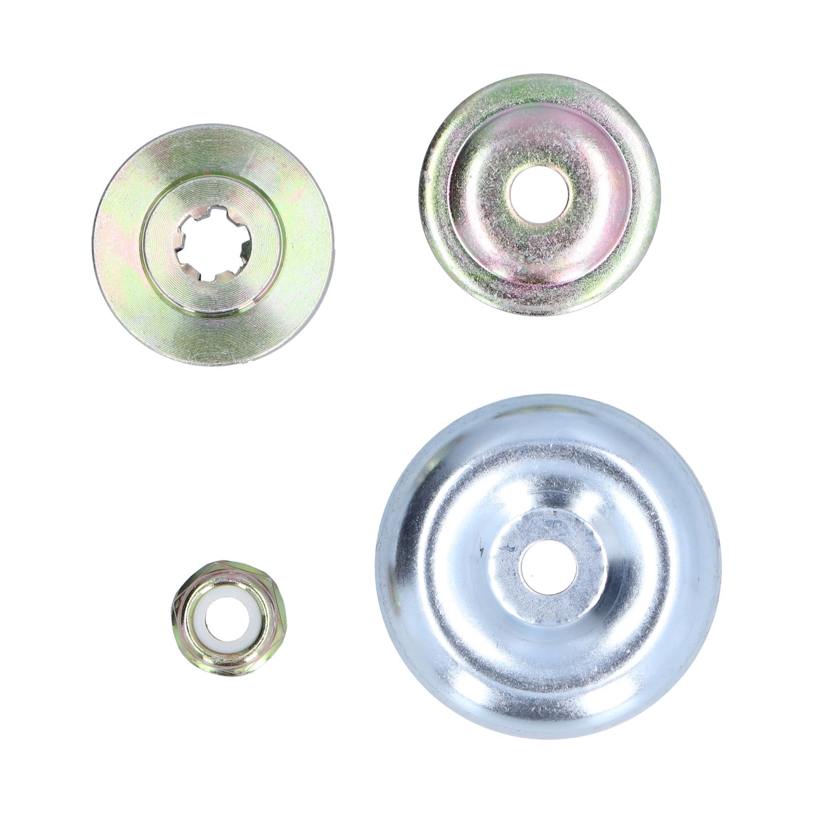 Thrust Plate Guard Washer Thrust Washer Rider Plate Lock Nut Trimmer Head view 9
