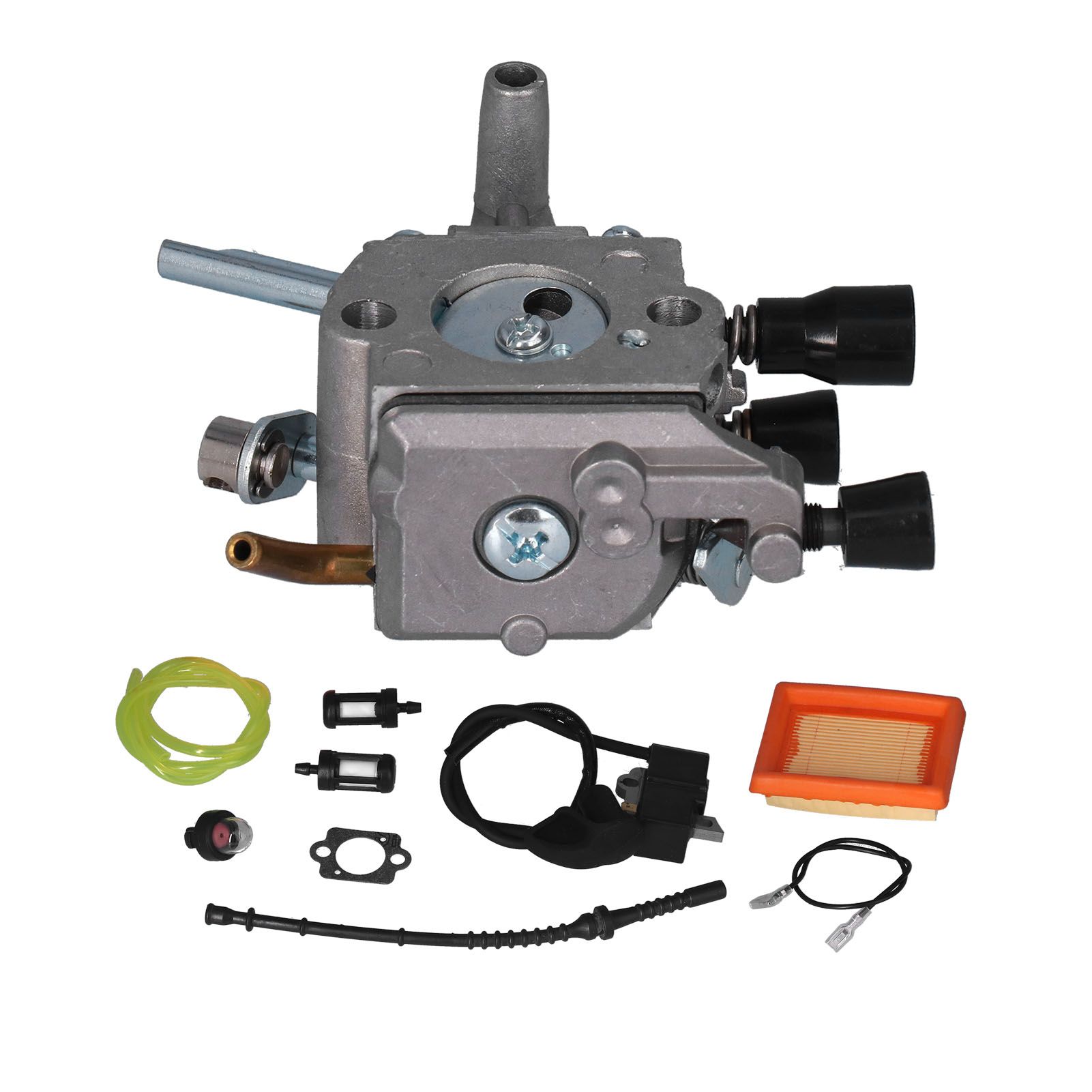 Carburetor Ignition Coil Gasket Kit Fit for Stihl Fs120 Fs200 Fs250 Fs300 — image 1