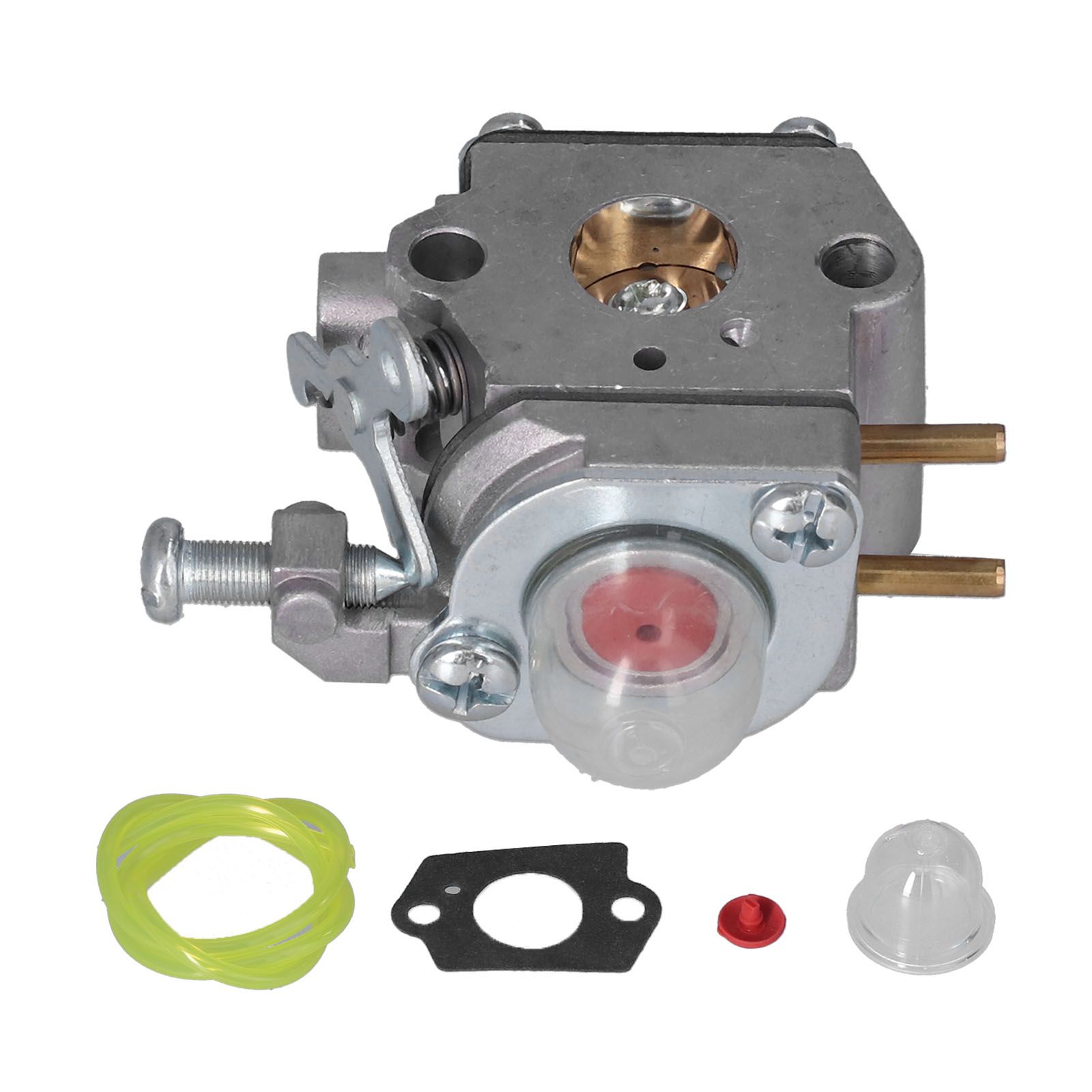 Carburetor Gasket Primer Bulb Kit Fit for TroyBilt TB32EC TB225 TB22EC 25cc — image 1