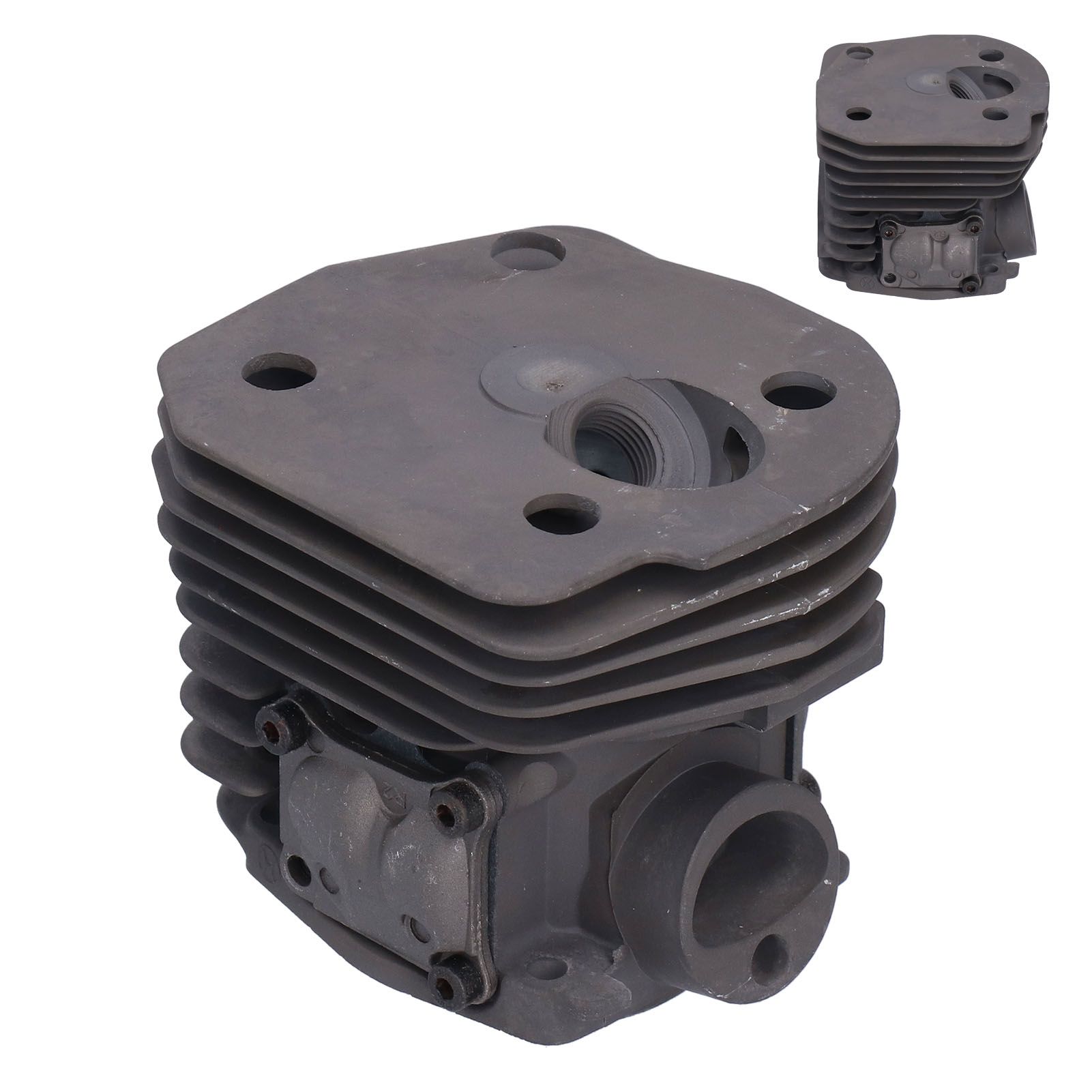 Cylinder Piston Assembly Aluminum Wear Resistance Chainsaw Cylinder Piston view 10