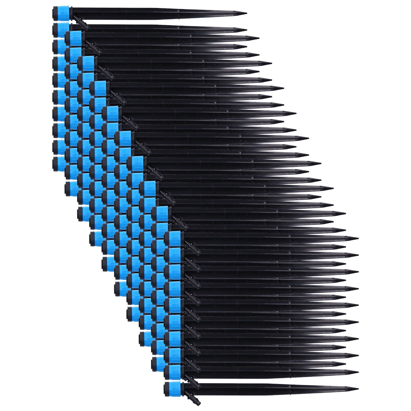 100Pcs/Bag Drip Irrigation Emitters 18cm Universal 360 Degree Drip Sprinkler view 2