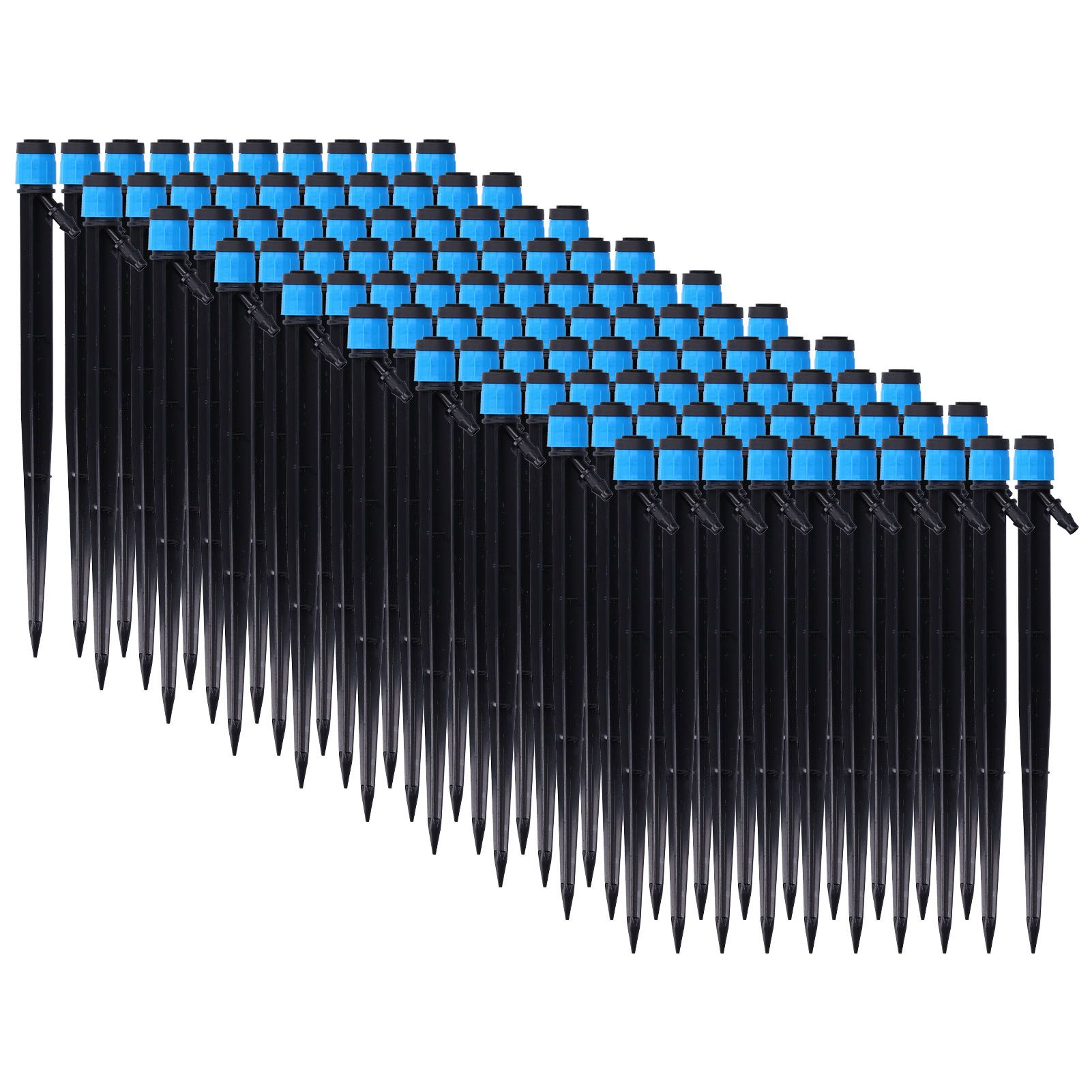 100Pcs/Bag Drip Irrigation Emitters 18cm Universal 360 Degree Drip Sprinkler view 4