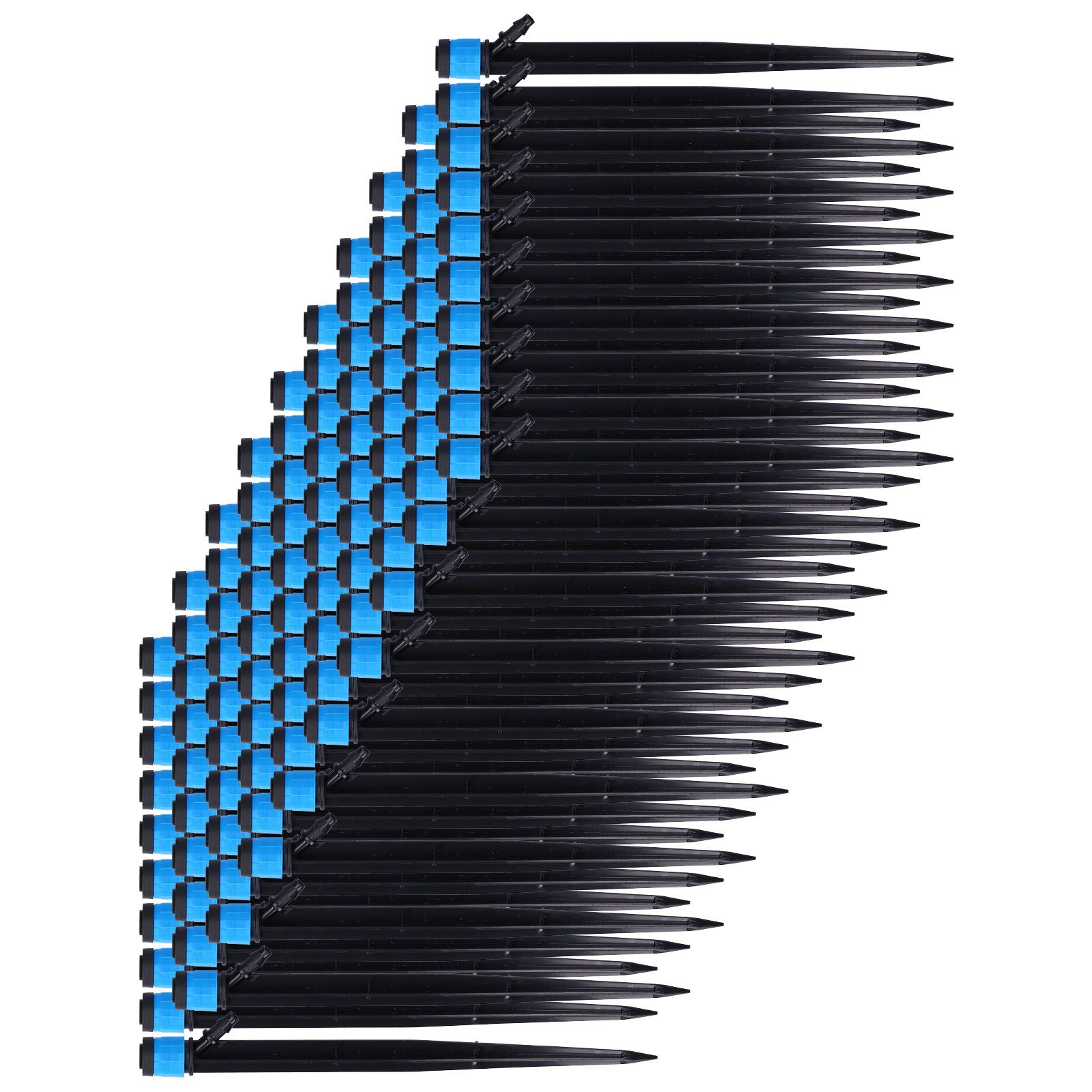 100Pcs/Bag Drip Irrigation Emitters 18cm Universal 360 Degree Drip Sprinkler view 6