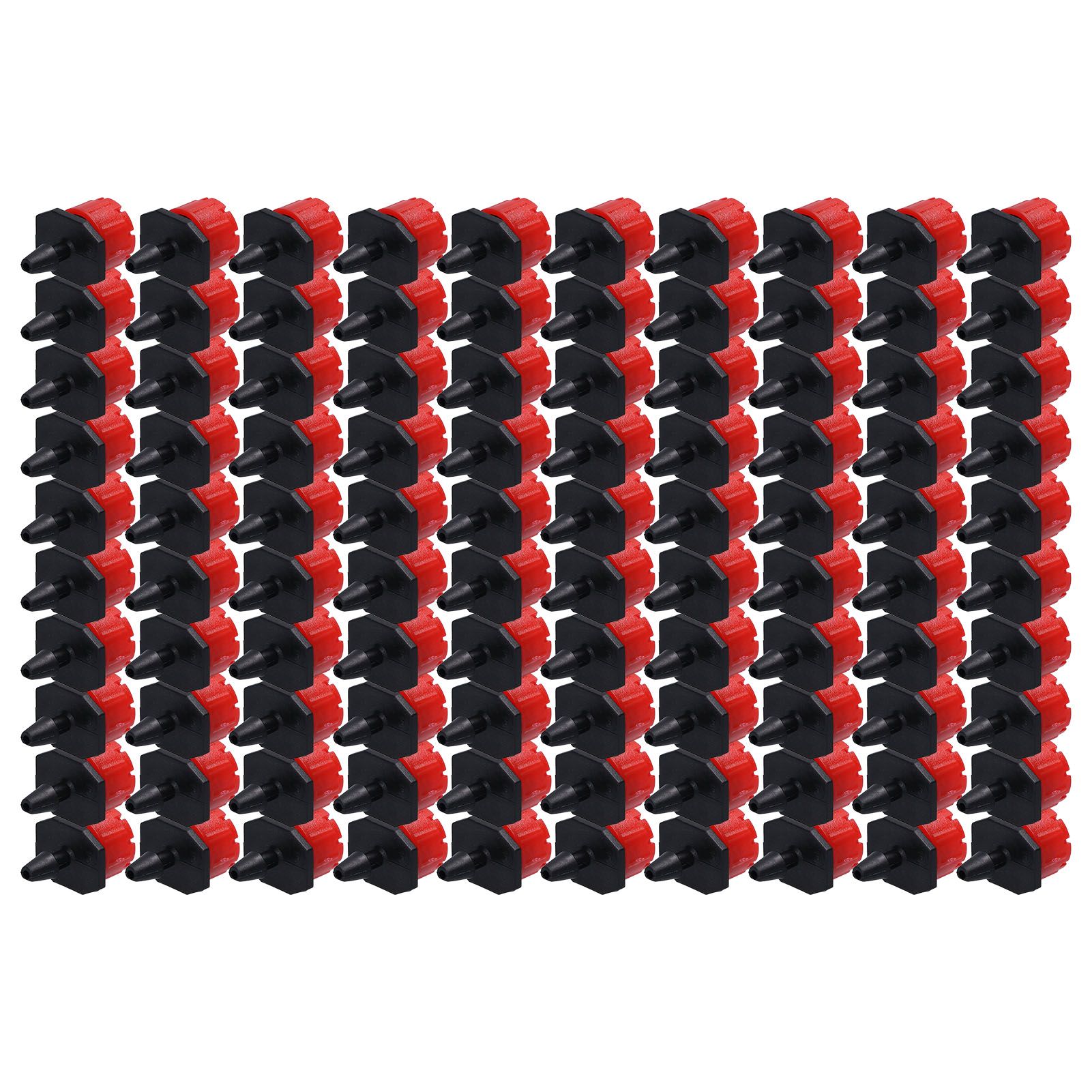 100Pcs 8 Hole Drip Irrigation Emitter Adjustable Drip Irrigation Sprinkler for view 10