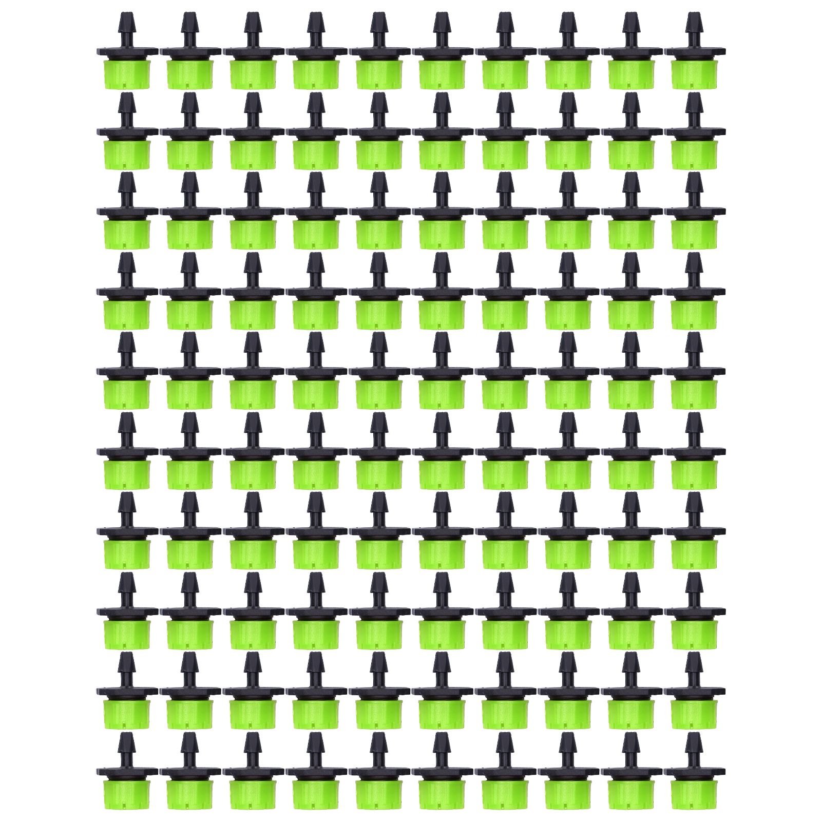 100Pcs 8 Hole Drip Irrigation Emitter Adjustable Drip Irrigation Sprinkler for view 4