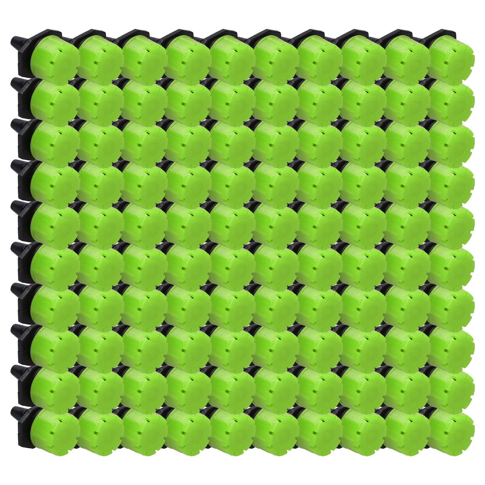 100Pcs 8 Hole Drip Irrigation Emitter Adjustable Drip Irrigation Sprinkler for view 5