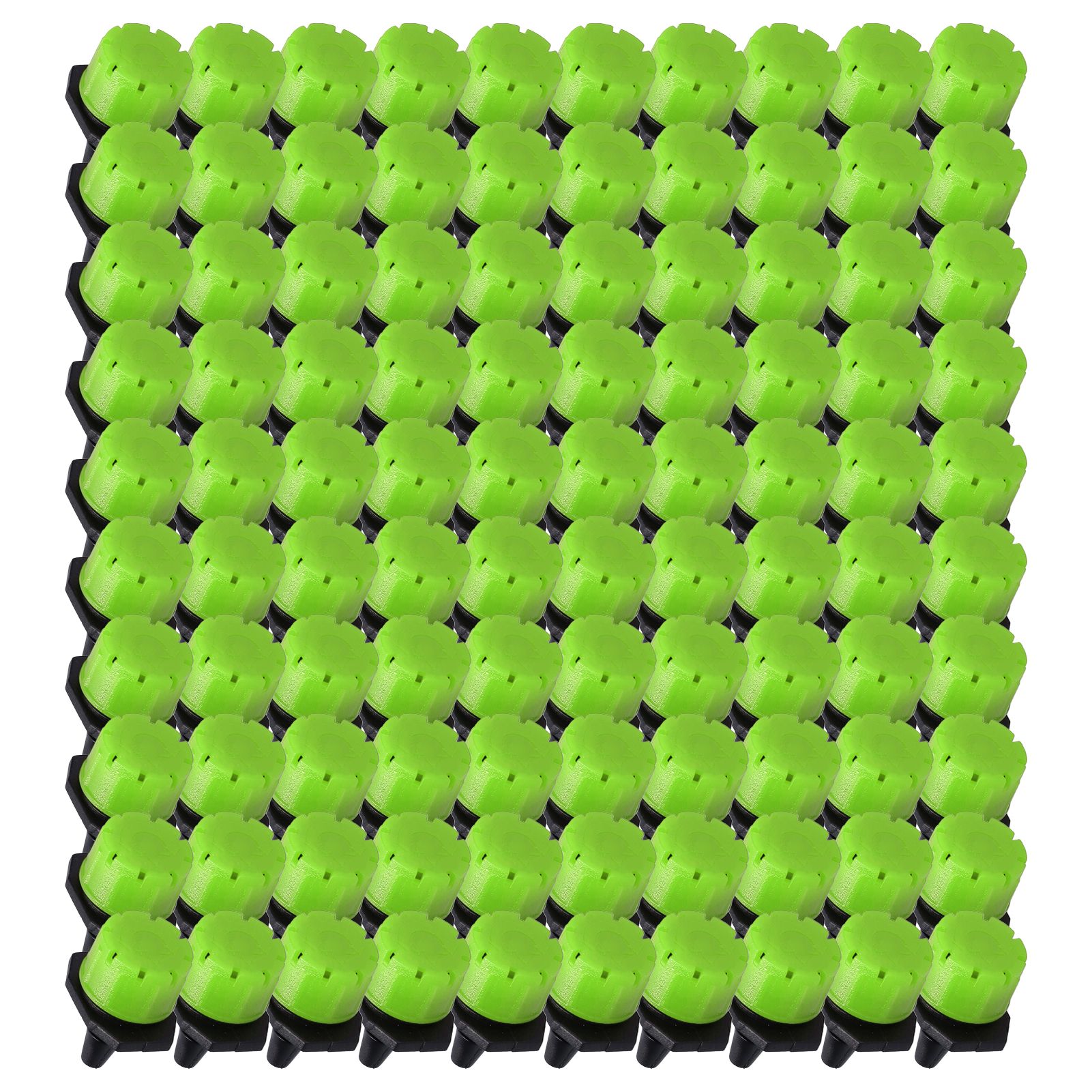 100Pcs 8 Hole Drip Irrigation Emitter Adjustable Drip Irrigation Sprinkler for view 6