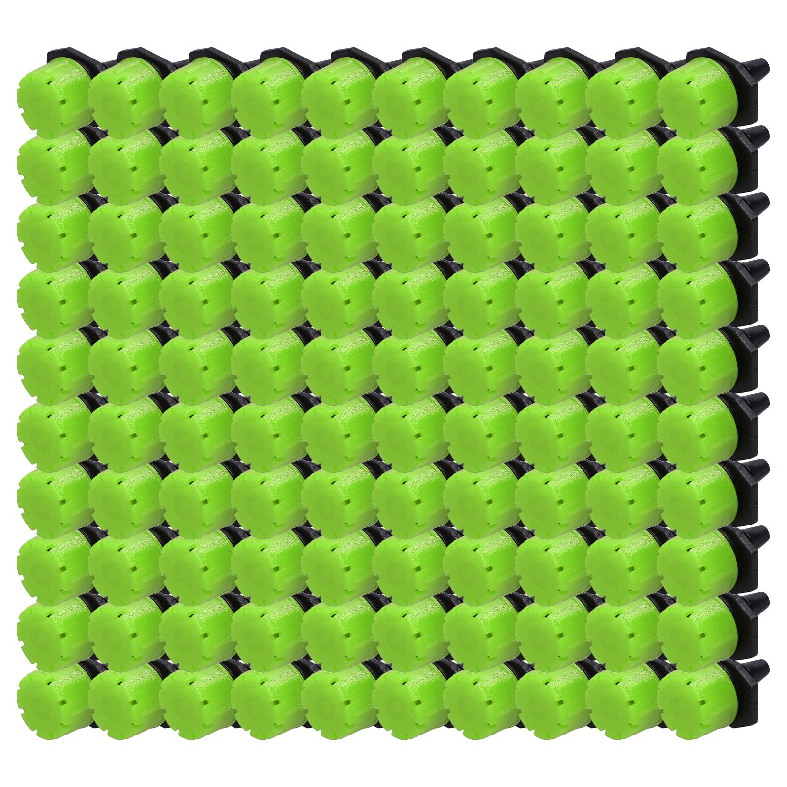 100Pcs 8 Hole Drip Irrigation Emitter Adjustable Drip Irrigation Sprinkler for view 7