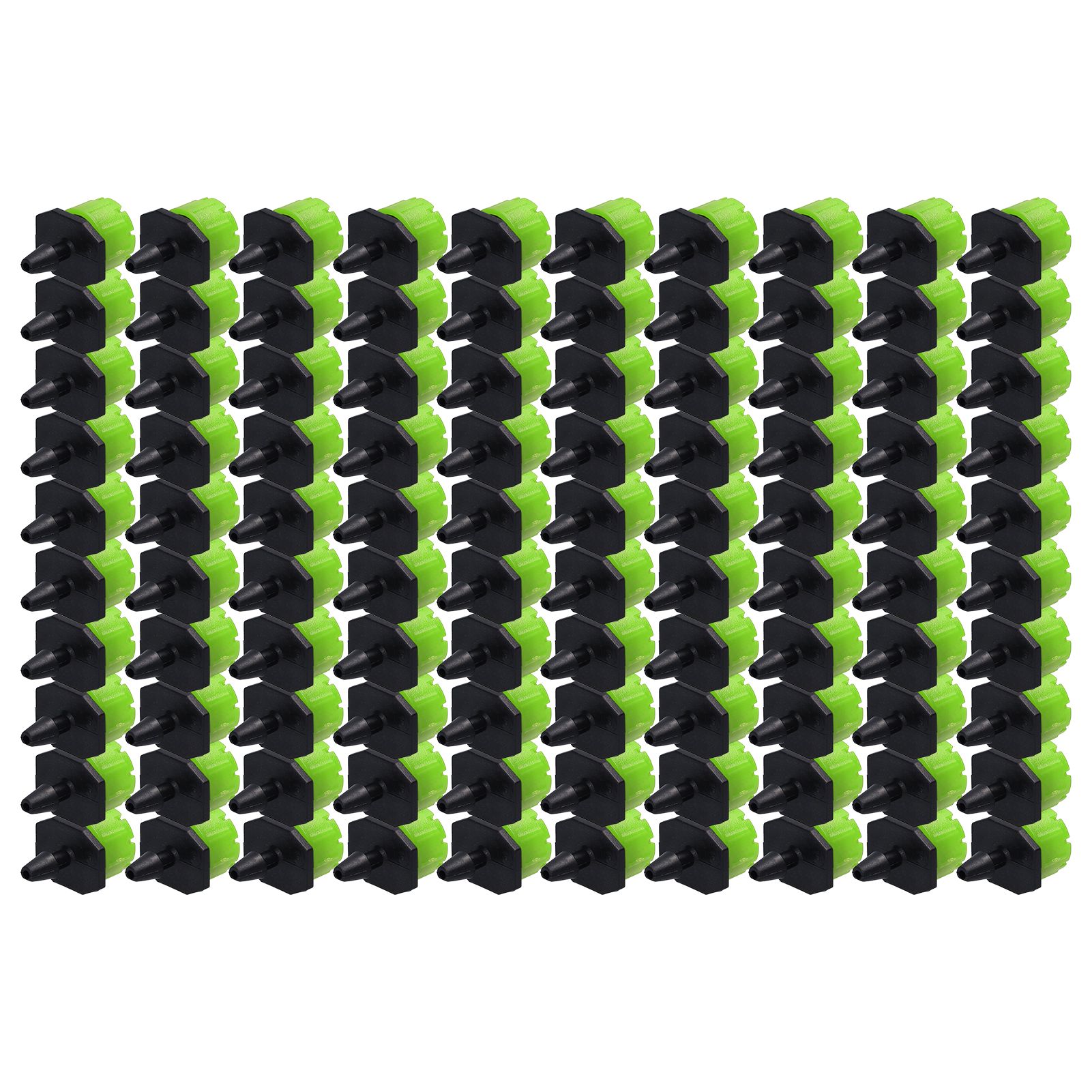 100Pcs 8 Hole Drip Irrigation Emitter Adjustable Drip Irrigation Sprinkler for view 10