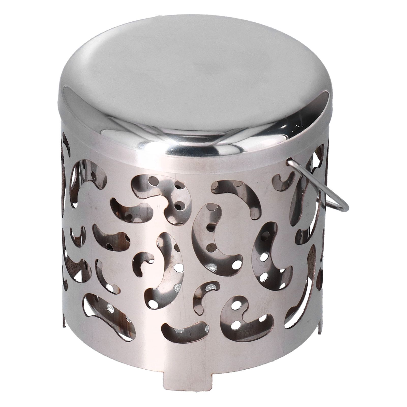Outdoor Mini Warmer Stainless Steel Camping Stove Portable Warming Stove Cover view 9