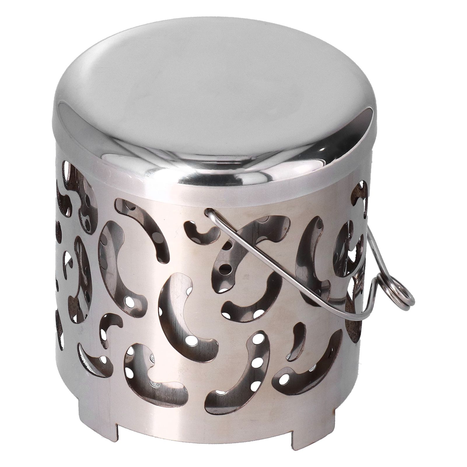 Outdoor Mini Warmer Stainless Steel Camping Stove Portable Warming Stove Cover view 10