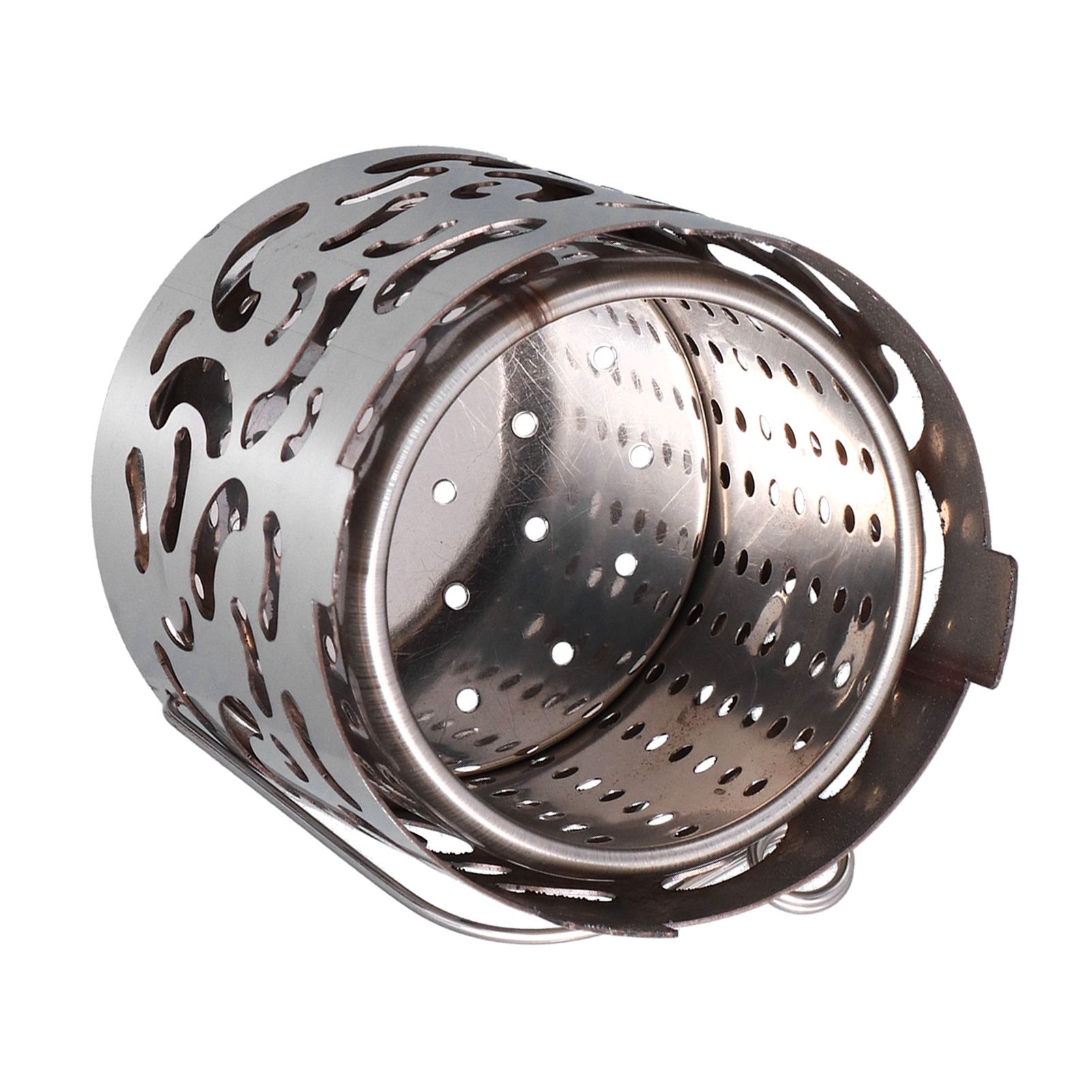 Outdoor Mini Warmer Stainless Steel Camping Stove Portable Warming Stove Cover view 15