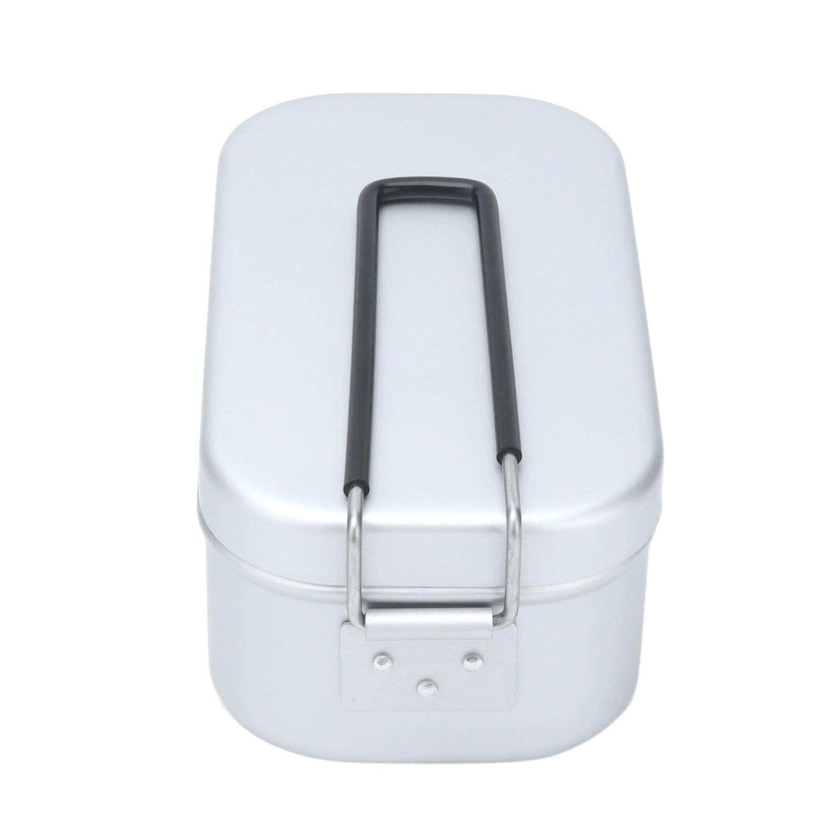 800ml Aluminum Lunch Box with Lid Rectangular Portable Bento Box for Outdoor view 10
