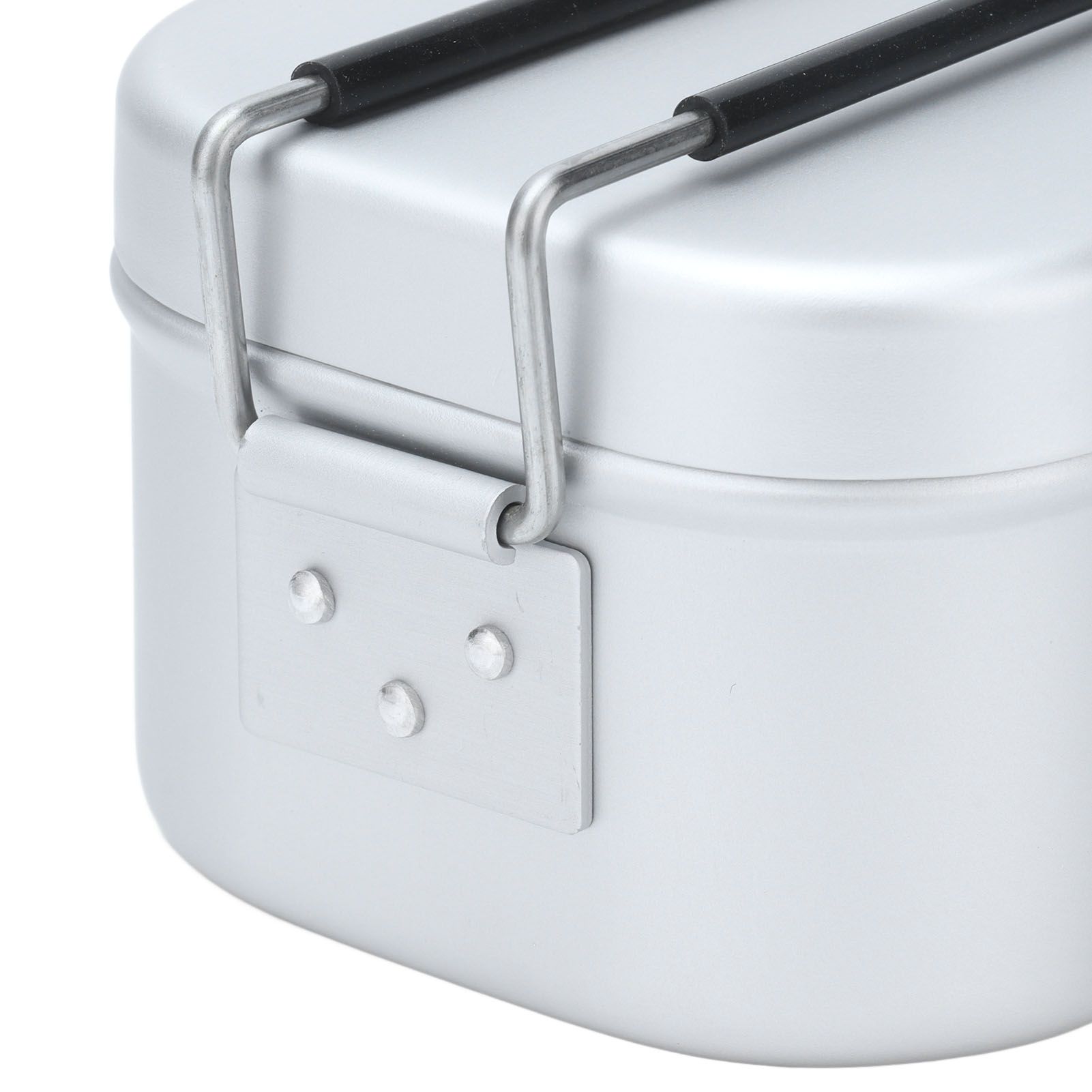 800ml Aluminum Lunch Box with Lid Rectangular Portable Bento Box for Outdoor view 14