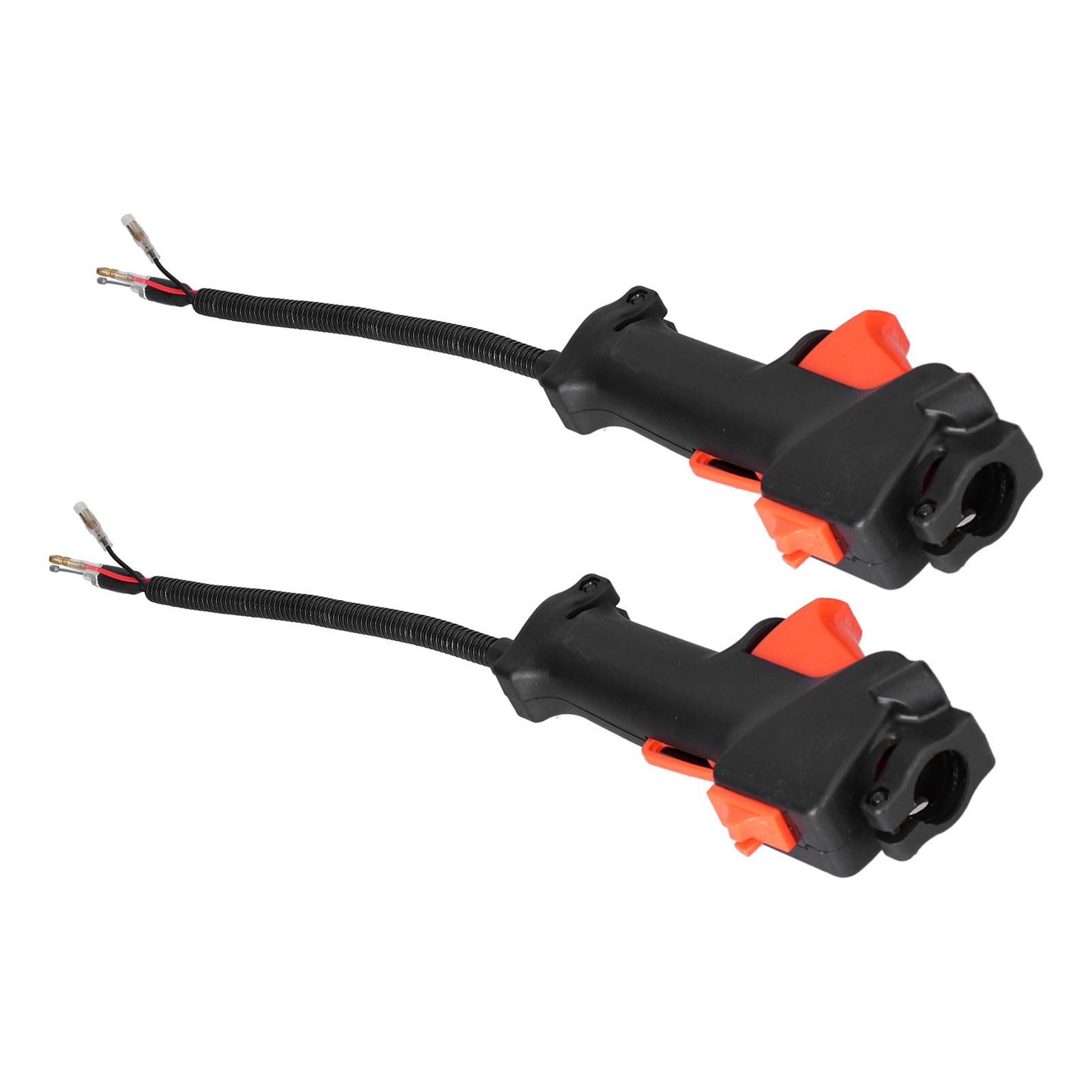 2PCS Handle Switch Throttle Trigger Holder Cable Assembly Fit for Stihl FS75 view 2