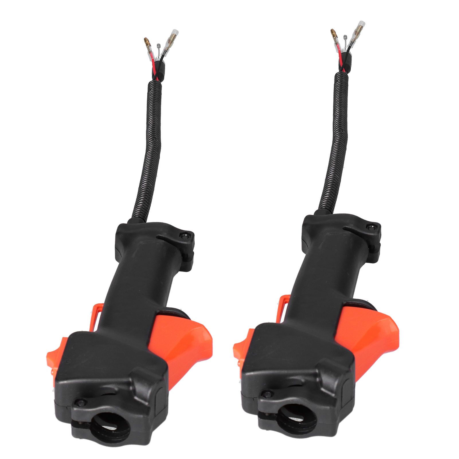 2PCS Handle Switch Throttle Trigger Holder Cable Assembly Fit for Stihl FS75 view 3