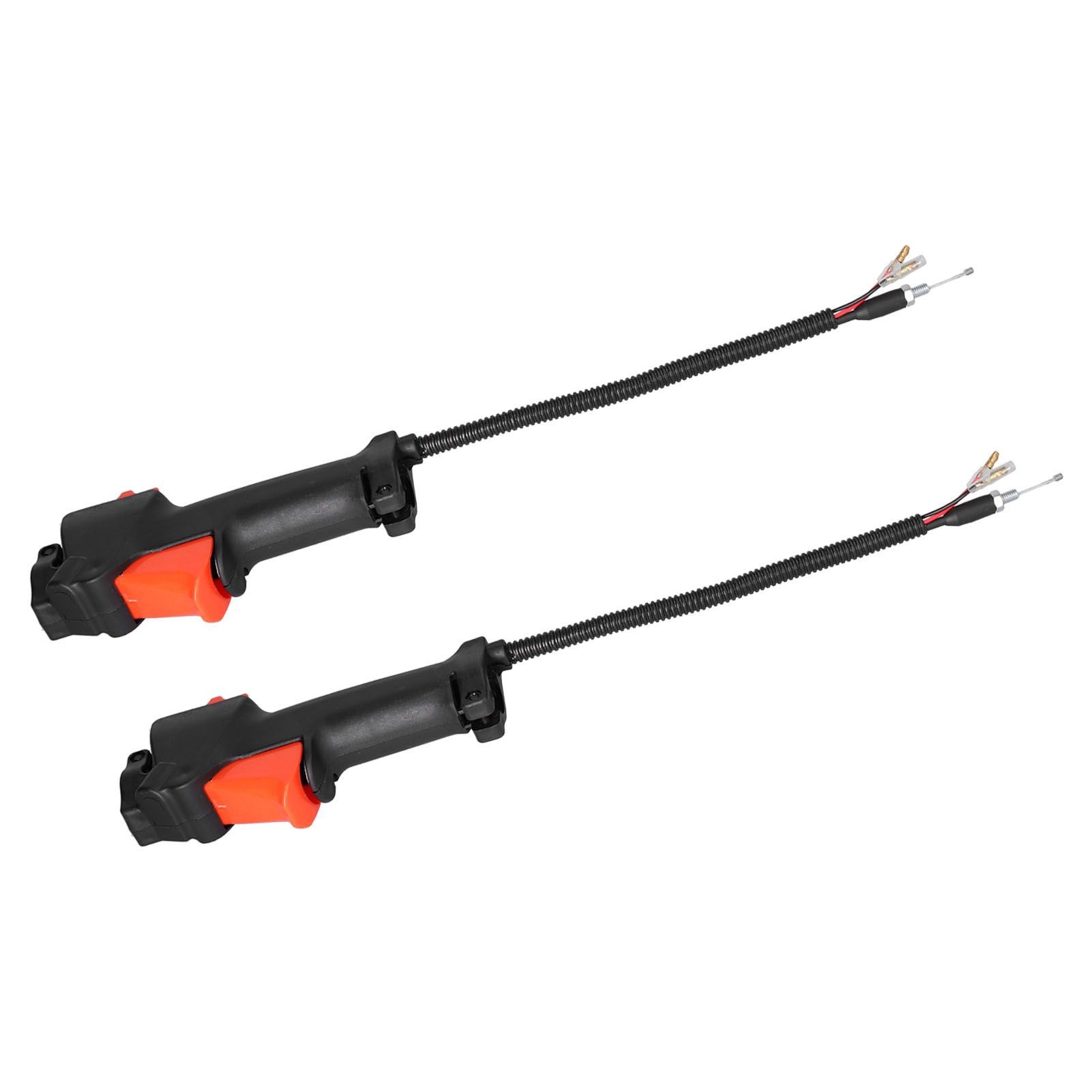 2PCS Handle Switch Throttle Trigger Holder Cable Assembly Fit for Stihl FS75 view 4