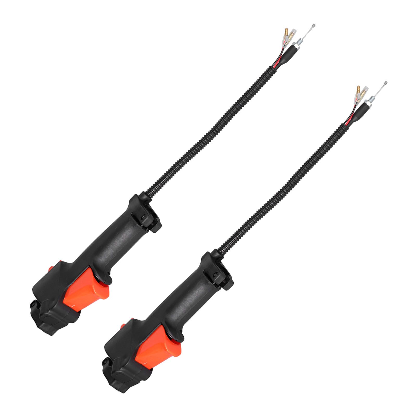 2PCS Handle Switch Throttle Trigger Holder Cable Assembly Fit for Stihl FS75 view 5
