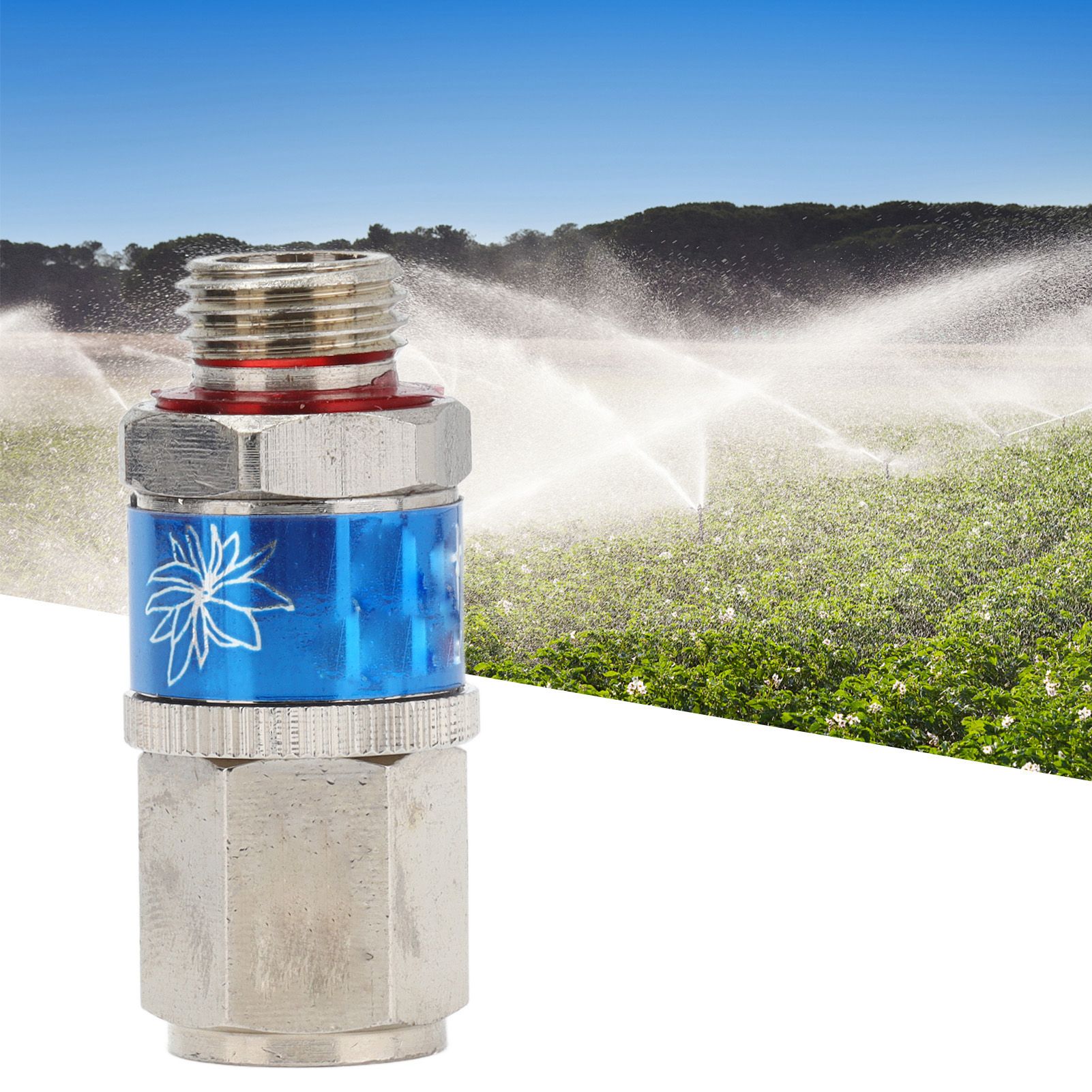 Sprayer Switch Connector with G1/4 External Thread 360° Rotating Water Tube view 11
