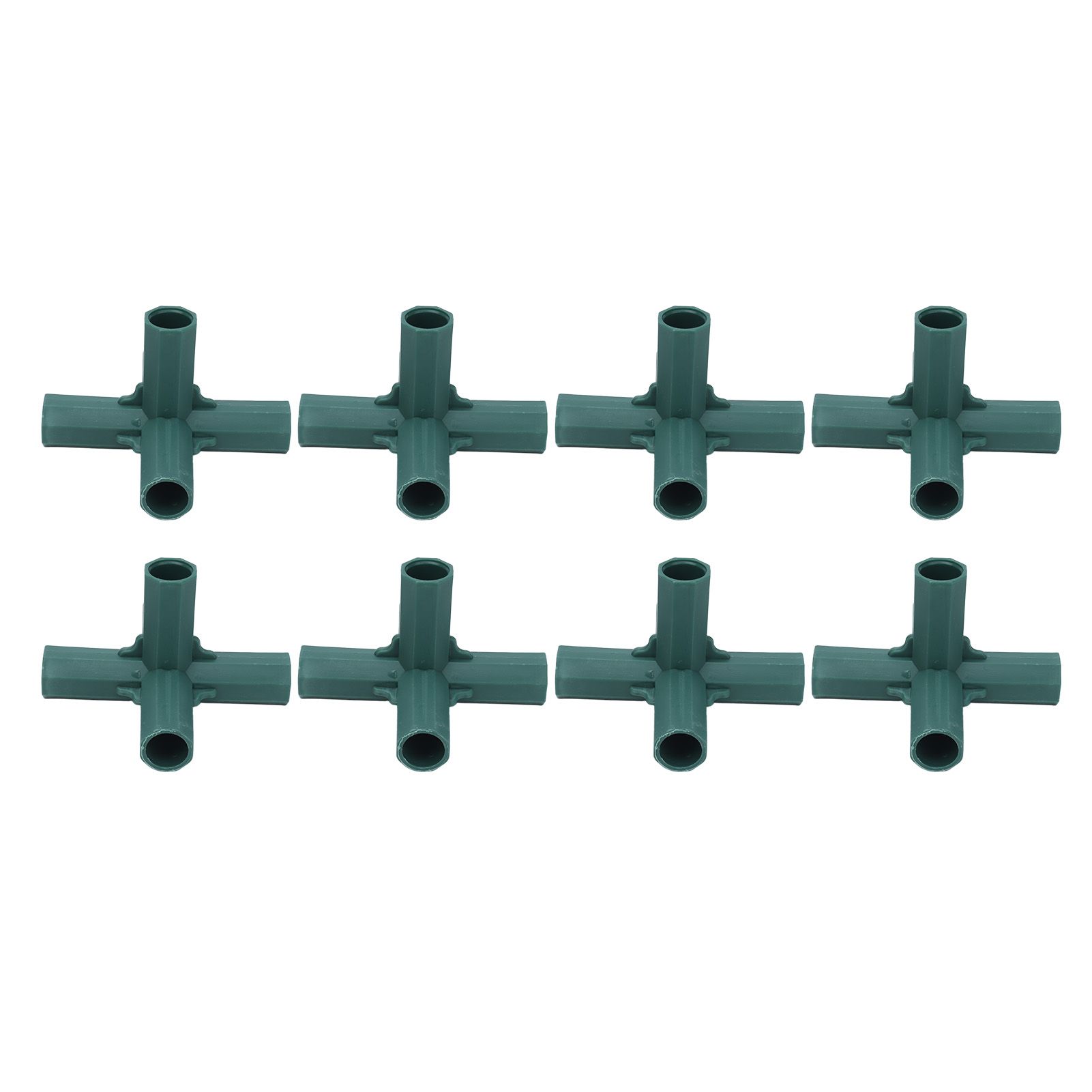 8PCS Plant Support Joint 5 Way Garden Stake Joint Plastic Plant Stake view 2