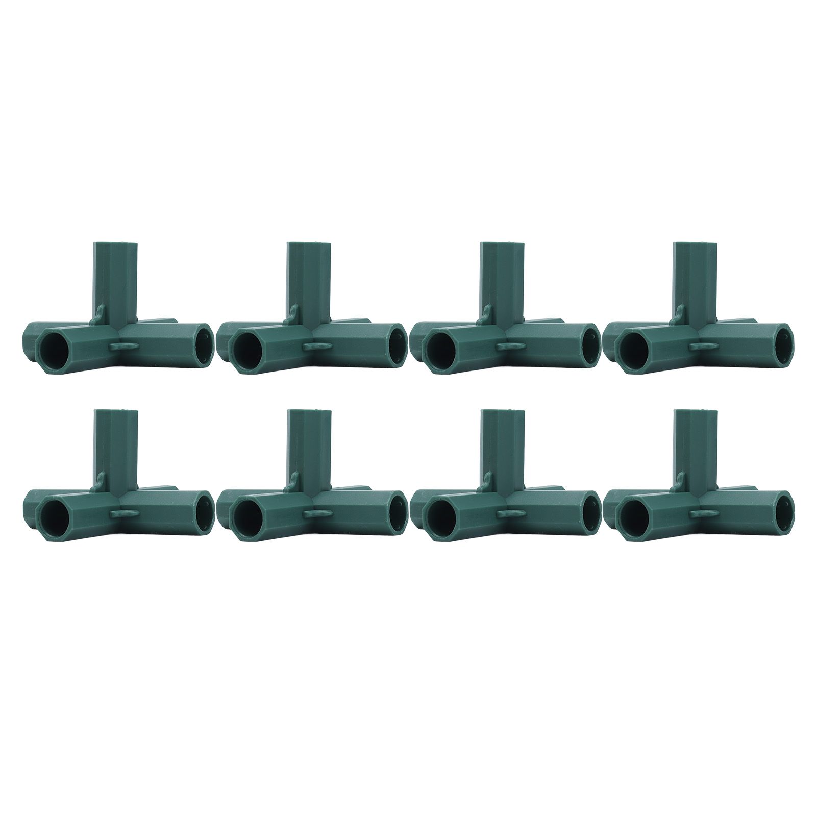 8PCS Plant Support Joint 5 Way Garden Stake Joint Plastic Plant Stake view 6