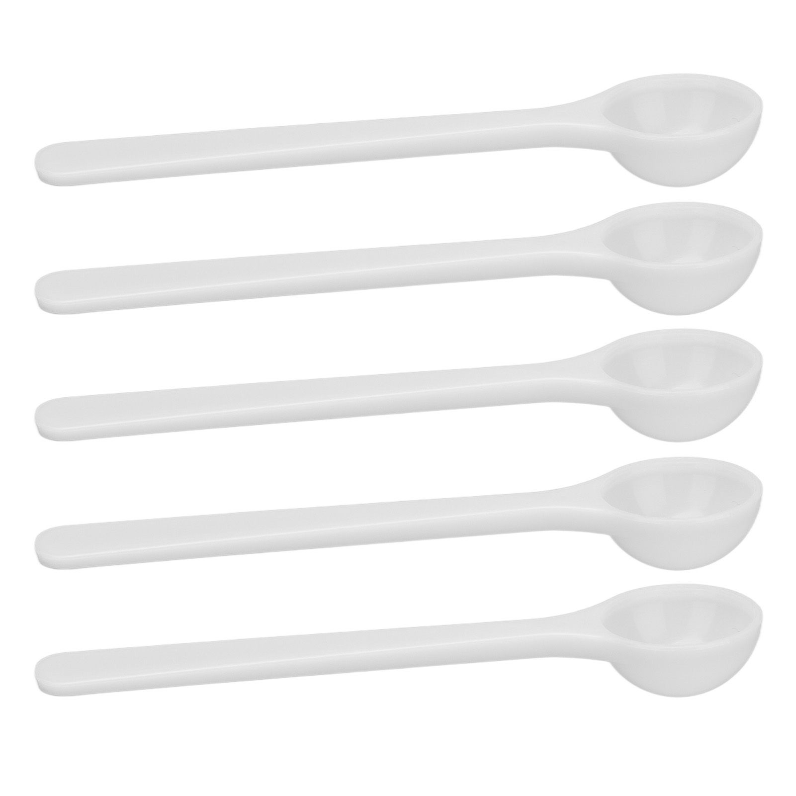 100Pcs Plastic Fertilizer Spoon 2ml/1g High Temperature Resistance Measuring view 2