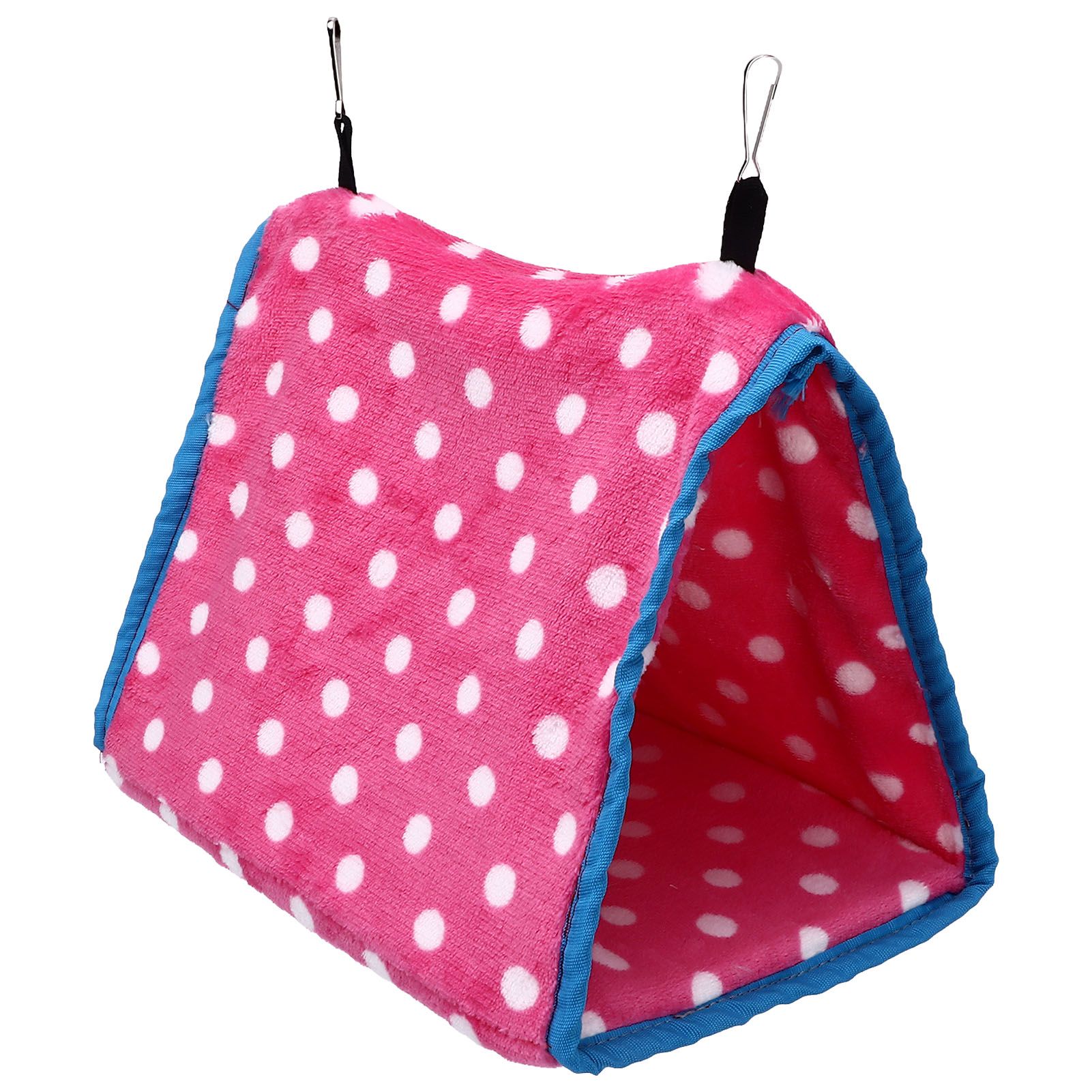 Bird Bed Foldable Portable Comfortable Flannel Triangular Hanging Bird Hammock view 4