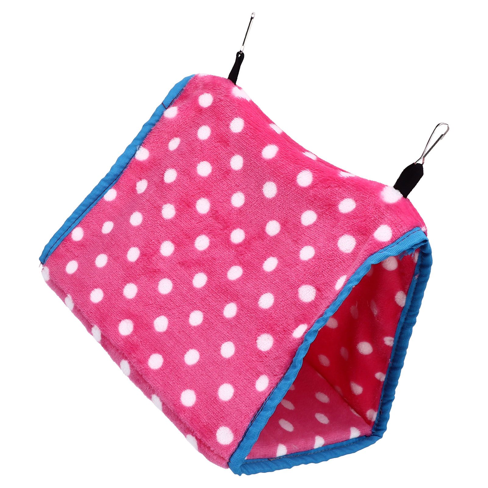Bird Bed Foldable Portable Comfortable Flannel Triangular Hanging Bird Hammock view 7