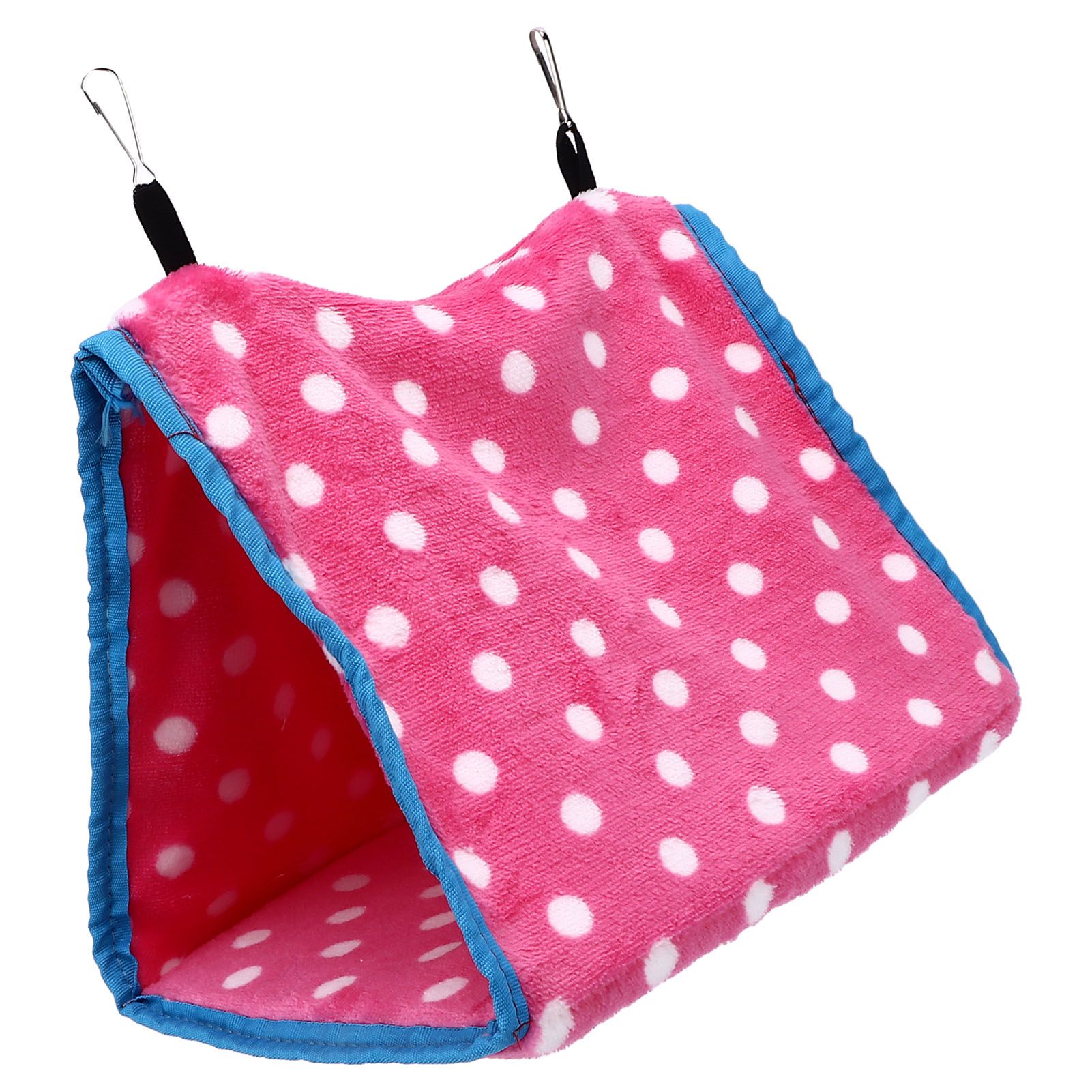 Bird Bed Foldable Portable Comfortable Flannel Triangular Hanging Bird Hammock view 10