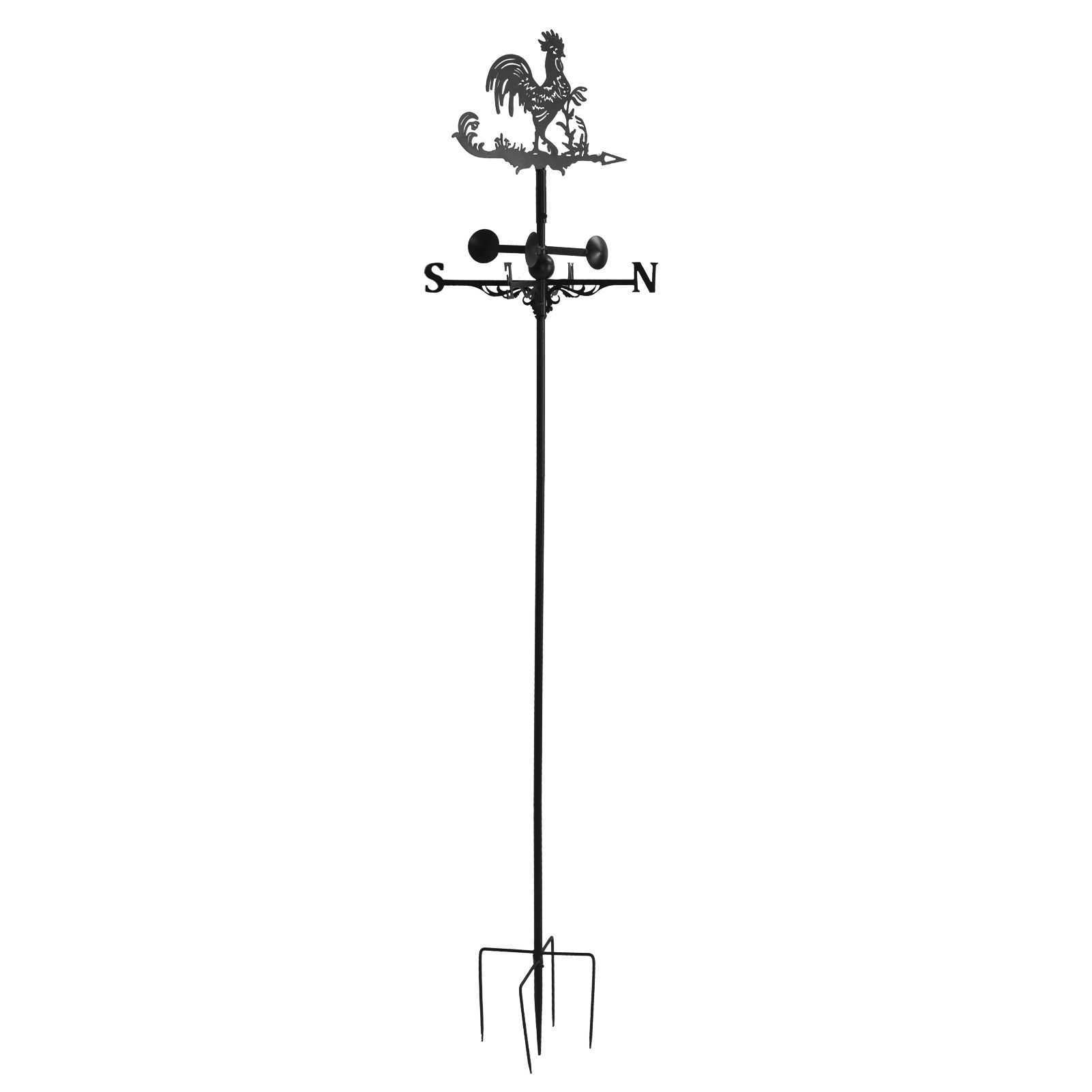 Lawn Direction Mark Garden Wrought Iron Direction Mark for Outdoor Decoration view 2