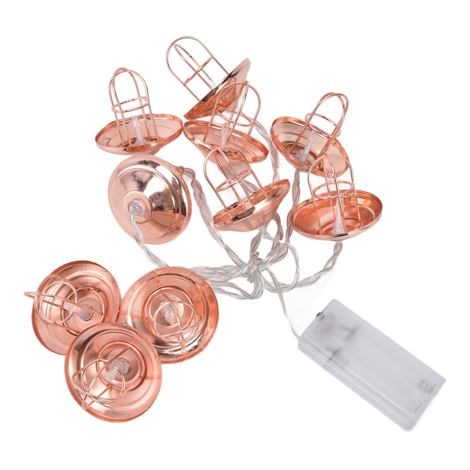 LED String Light Energy Saving Battery Operated LED Hollow String Lamp for view 2