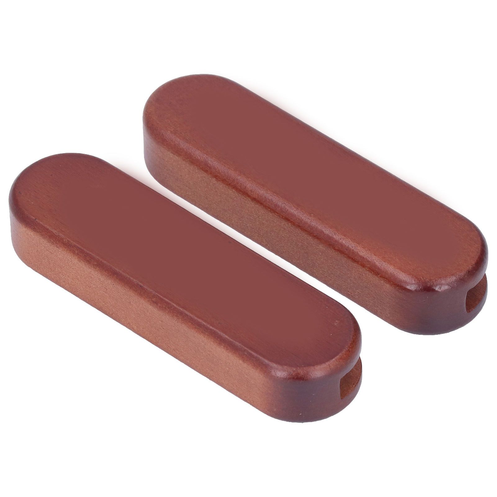 2Pcs Bakeware Wood Handle Prevent Scalding Portable Cookware Wood Handle for view 4