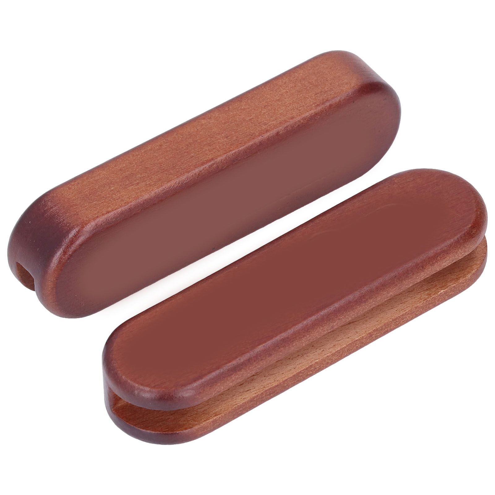 2Pcs Bakeware Wood Handle Prevent Scalding Portable Cookware Wood Handle for view 6