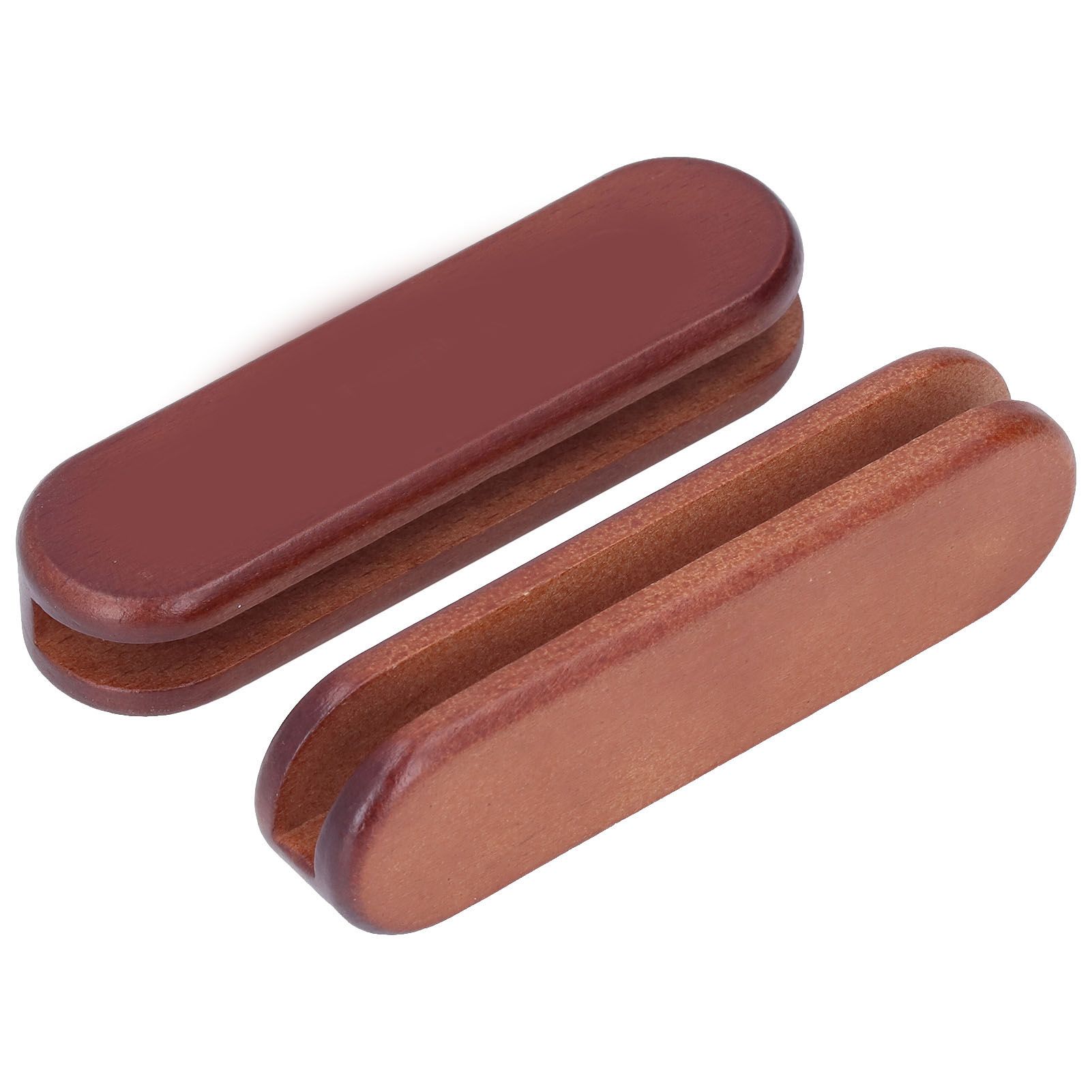 2Pcs Bakeware Wood Handle Prevent Scalding Portable Cookware Wood Handle for view 7