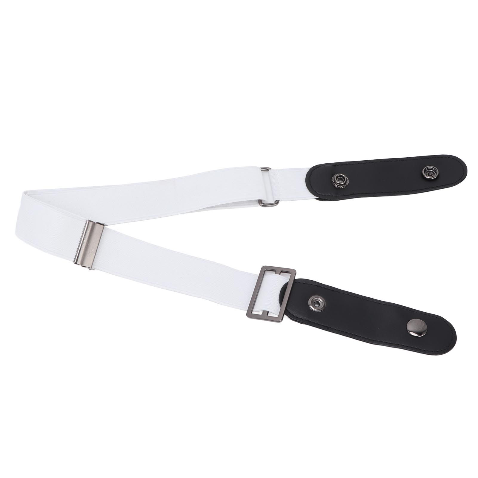 No Buckle Belt Women Traceless Adjustable Size Weaving Buckle Free Belt Women view 9