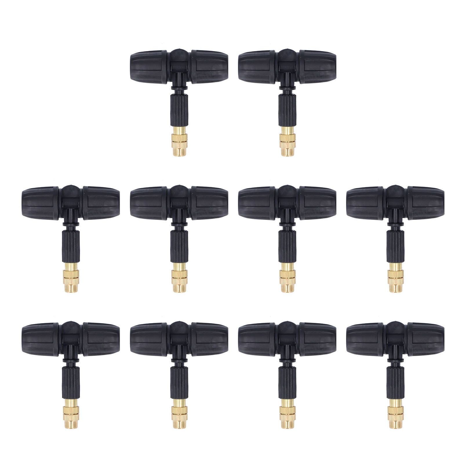 10Pcs Copper Atomizing Nozzles 8/11mm Adjustable Gardening Atomizing Nozzle view 2