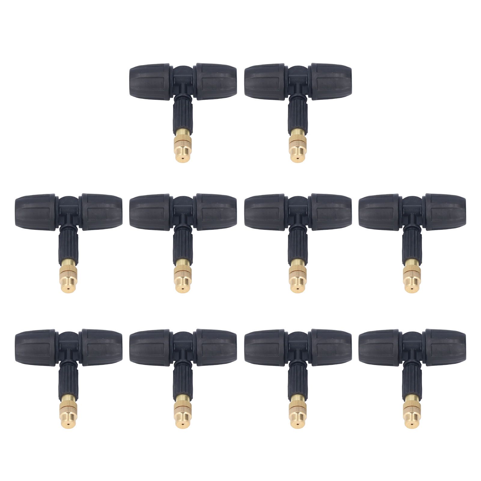 10Pcs Copper Atomizing Nozzles 8/11mm Adjustable Gardening Atomizing Nozzle view 5