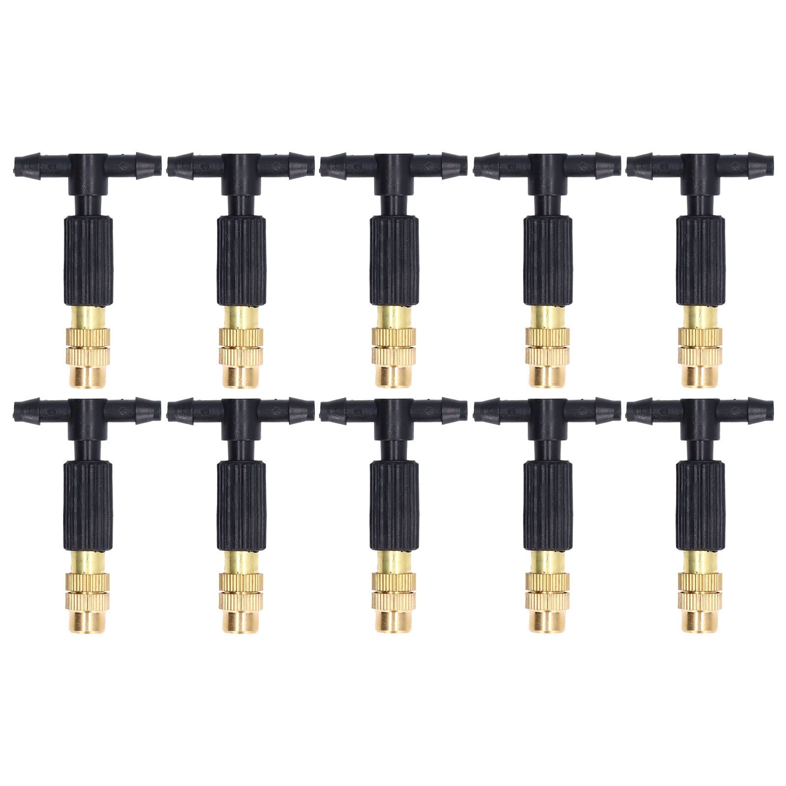 10pcs Atomizing Nozzles Removable Design Easy Installation Misting Spray Head