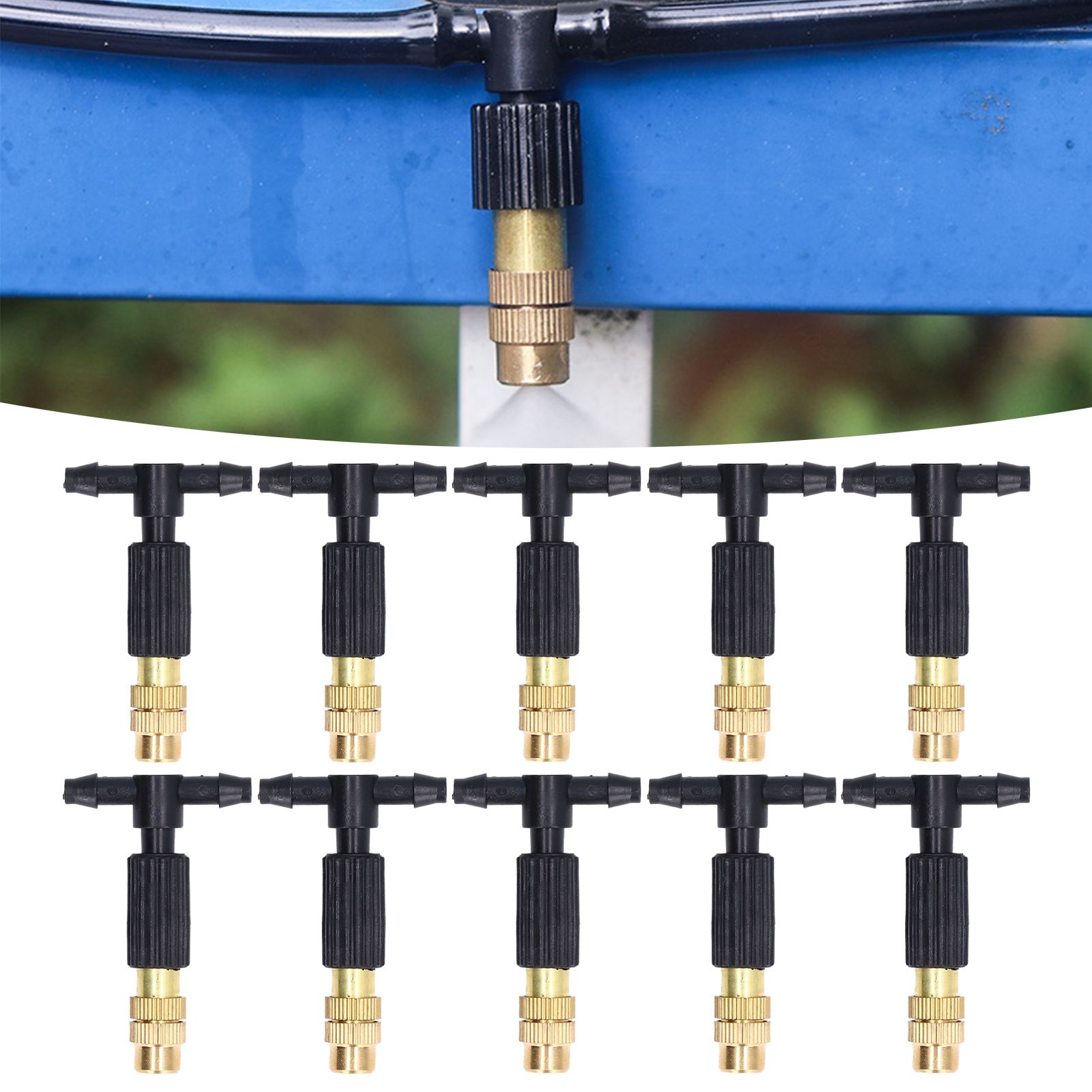 10pcs Atomizing Nozzles Removable Design Easy Installation Misting Spray Head view 11
