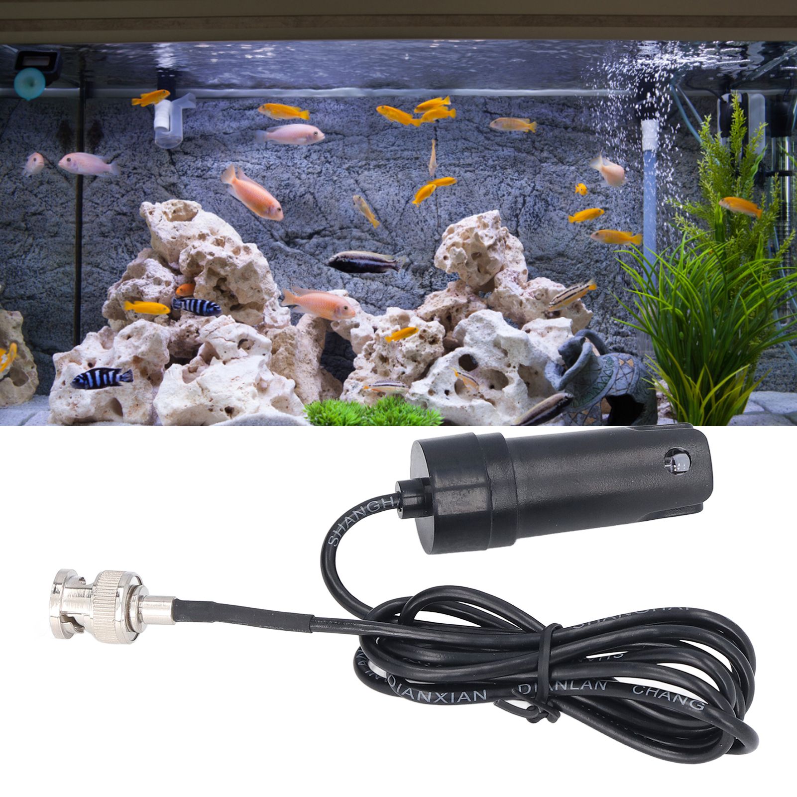 PH‑91A PH Electrode Probe BNC Connector PH Tester Probe for Aquarium view 11