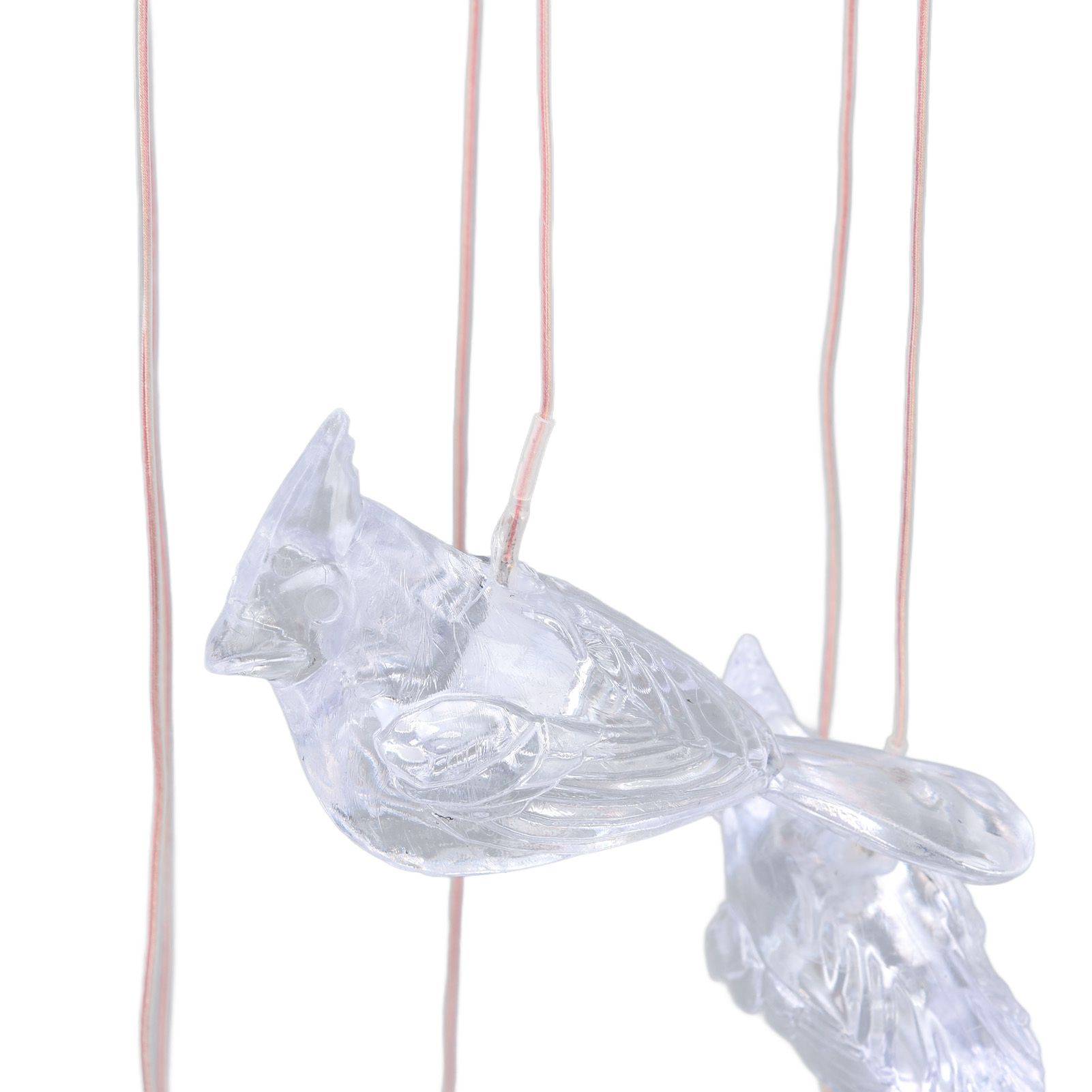 LED Solar Wind Chimes Color Change Waterproof Bird Wind Chimes Light for view 14