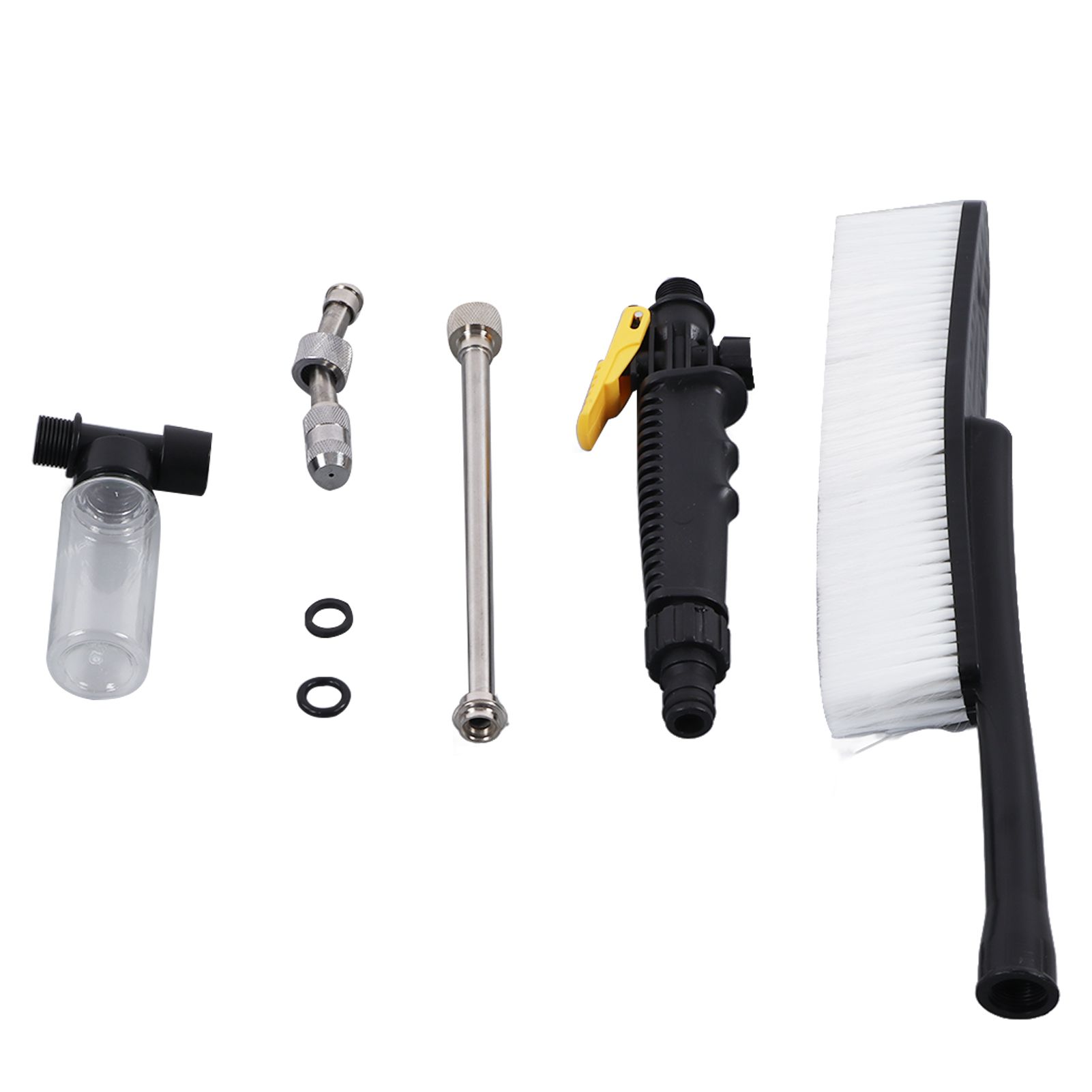 G3/4 High Pressure Power Washer Wand with Brush Adjustable Nozzle Flexible view 2