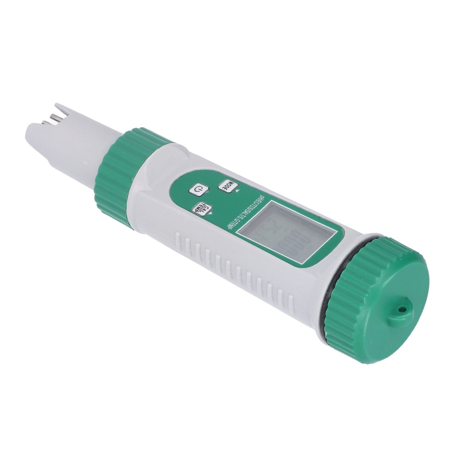 6 in 1 Water Quality Tester PH EC TDS SALT S.G Temperature LCD Screen White view 15